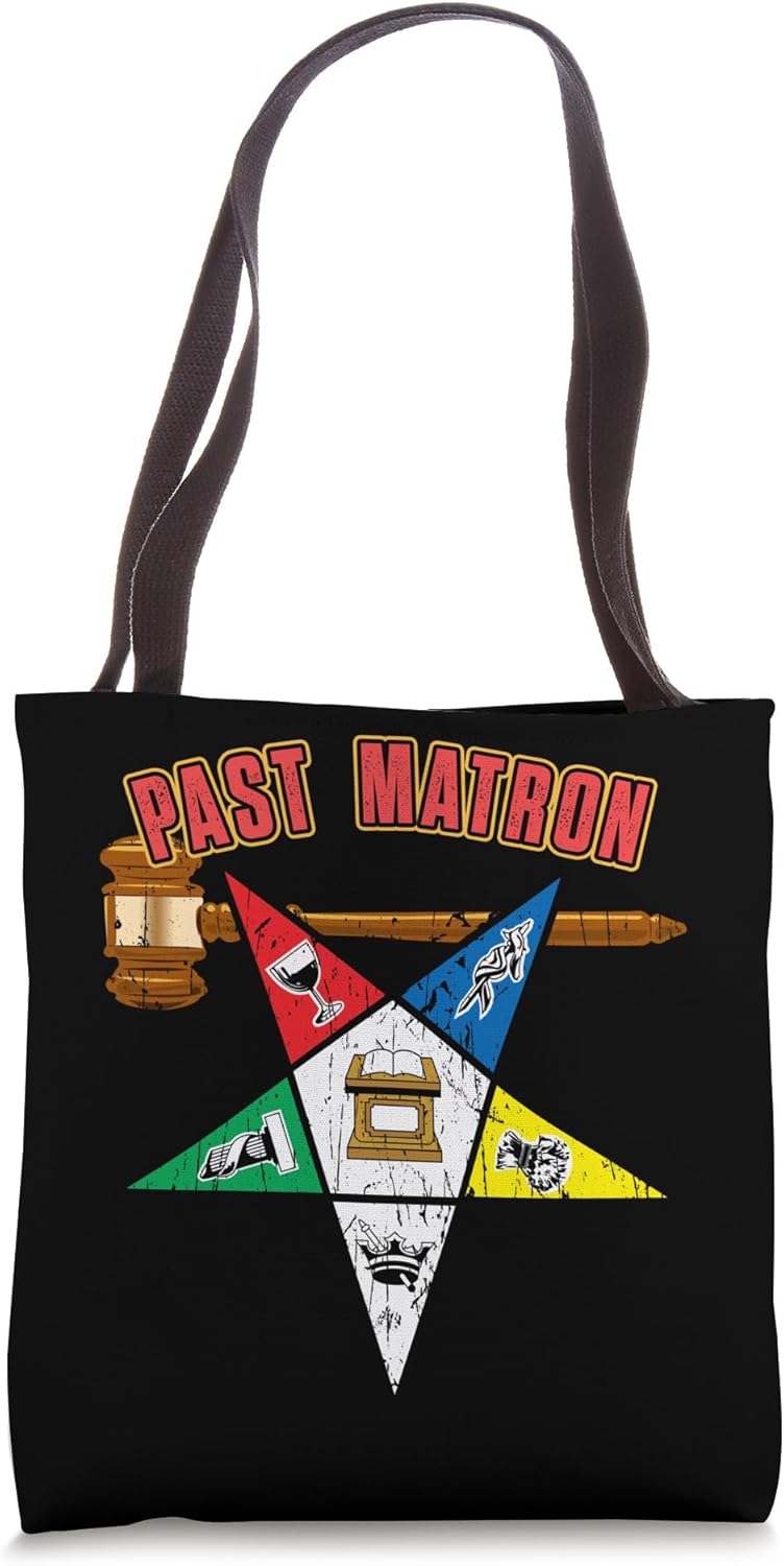 OES Past Matron Vintage Order of Eastern Star Thanksgiving Tote Bag
