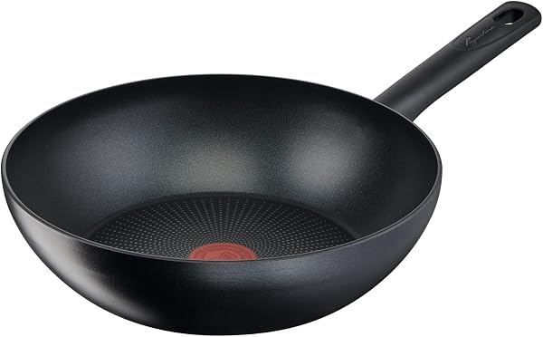 Lagostina Rigenera Wok Antiaderente con Corpo in Alluminio 100% Riciclato Ø 28 cm, Padella Induzione Gas e Forno, Rivestimento Antigraffio, Manico Ergonomico - 1