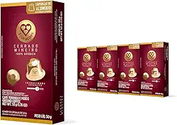 3 Corações Pack Cápsulas de Café Cerrado Mineiro, Compatíveis com Nespresso, contém 40 un
