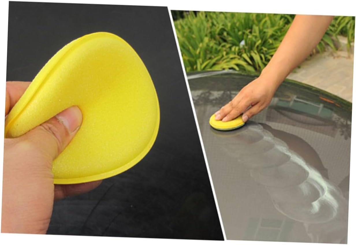 Gatuida 12pcs Car Waxing Sponge Applicator Pads for Auto Detailing High Density Wax Pad for Car Polish