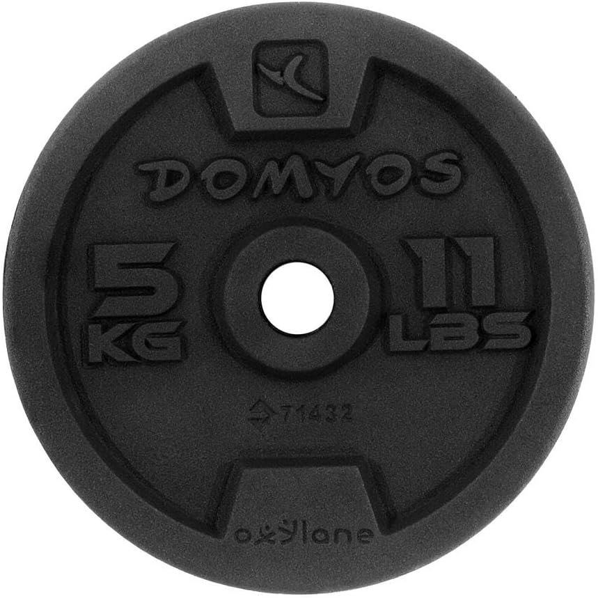 5kg Decathlon Domyos Cast Iron Weight Plate