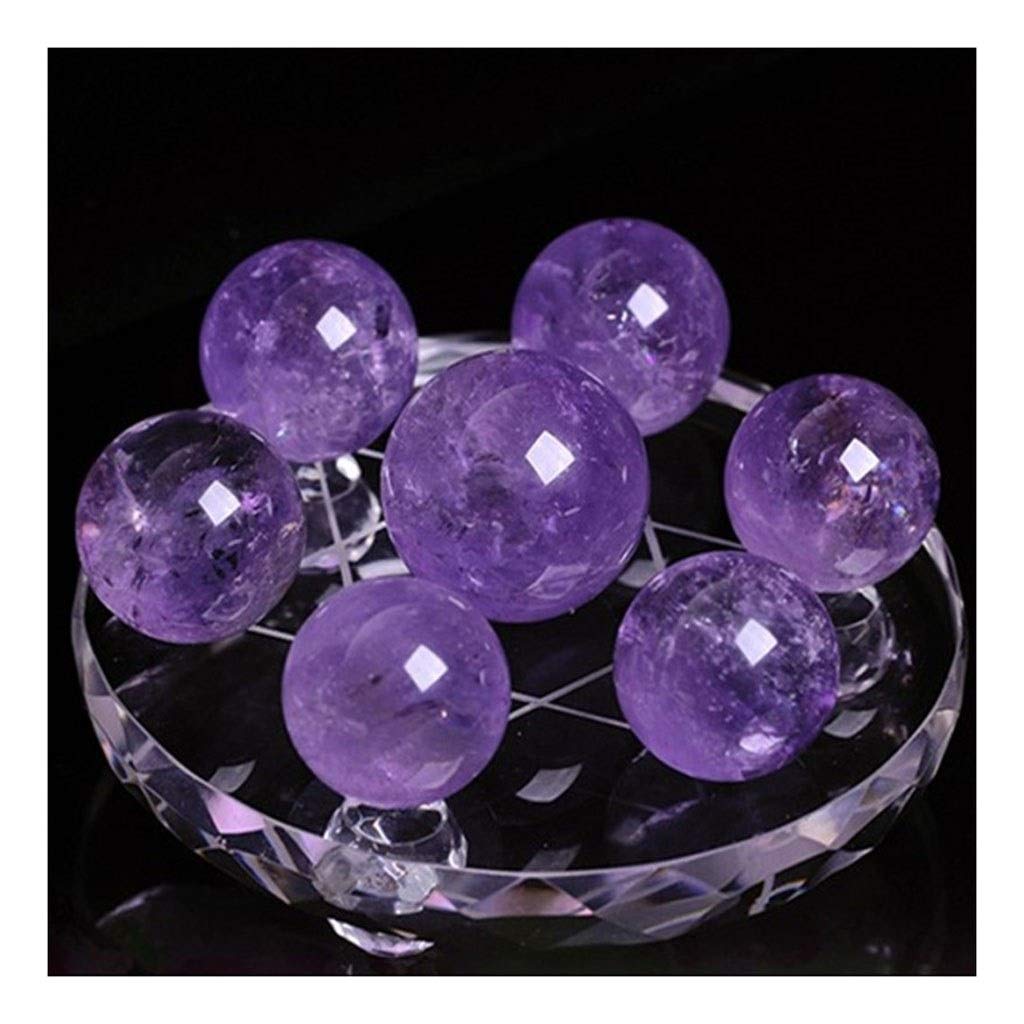 Améthyste boule de cristal Feng Shui pour harmoniser votre espace de travail