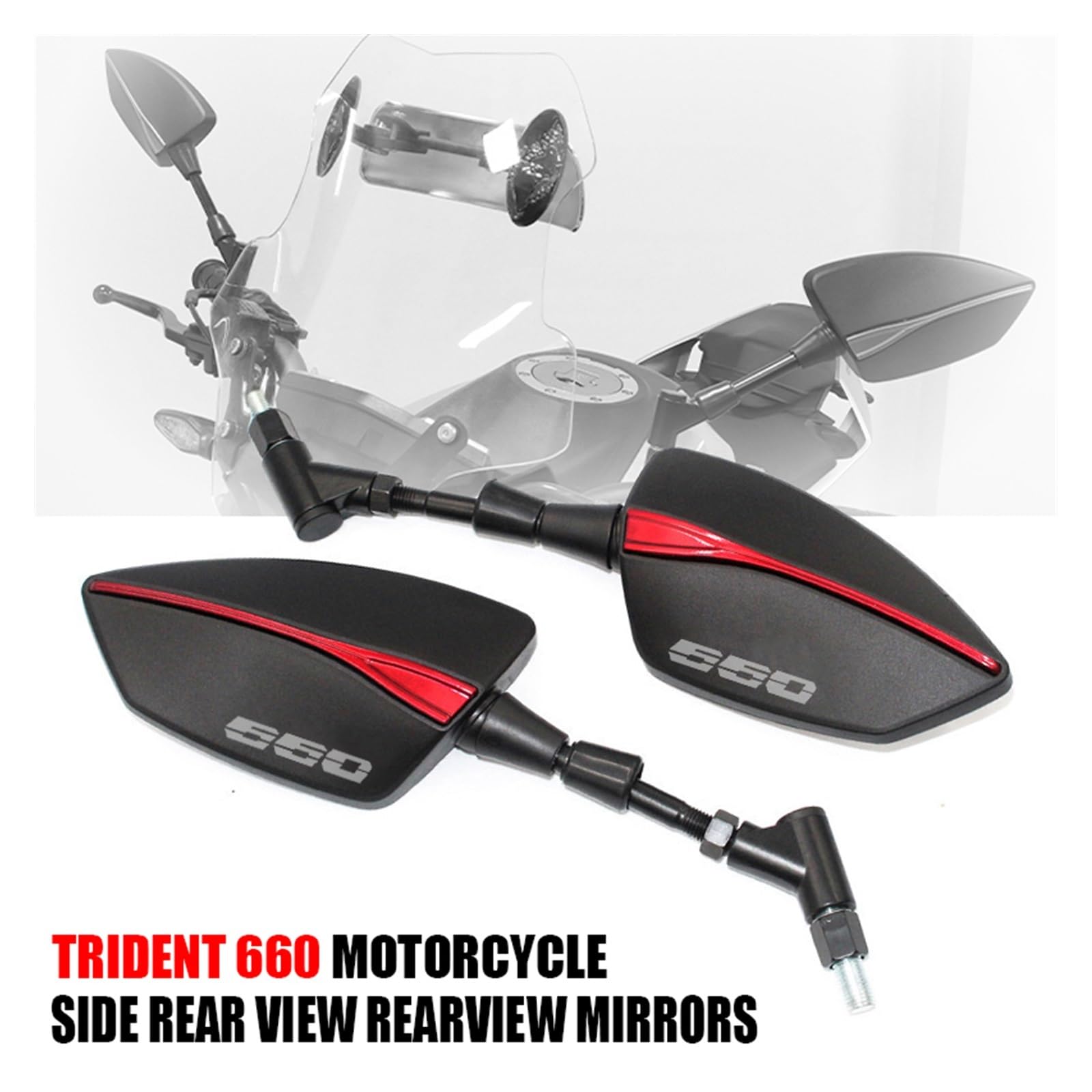 Specchietto Retrovisore Per Triumph Trident 660 Trident660 Specchietti Retrovisori Laterali Per Motocicletta Moto Retrovisori