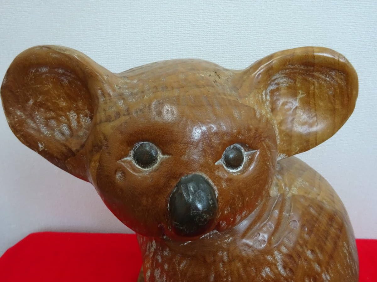 超レア　ドレクセル　ヘリテイジ　コアラ　置物　木彫り　木製　動物 超レア ドレクセル ヘリテイジ コアラ 置物 木彫り 木製 動物 【公式通販】