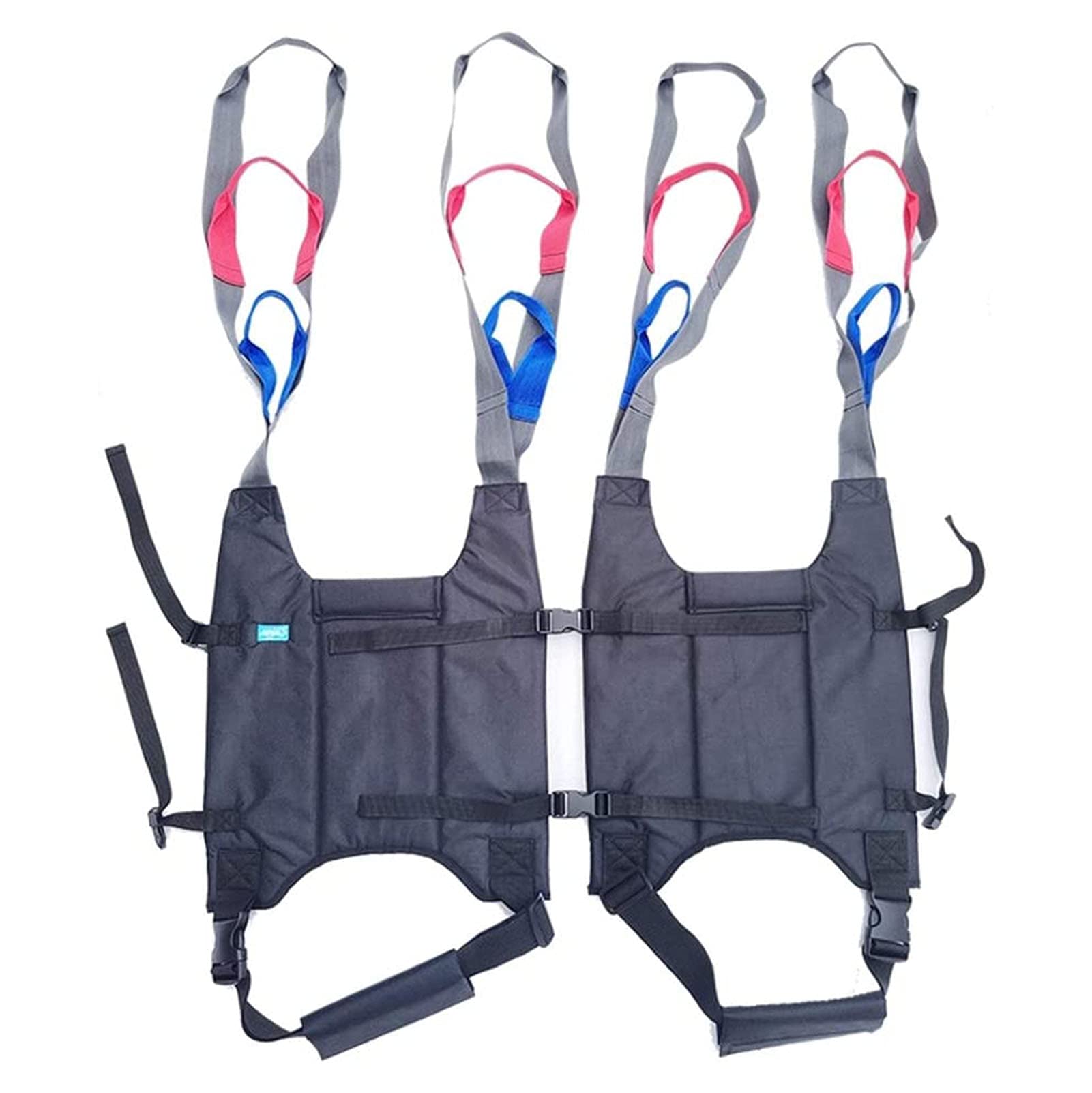 Cinturón de eslinga para elevación de pacientes, cinturón de transferencia médica para personas mayores y discapacitadas, eslinga para piernas con todo incluido para el cuidado personal con sopor