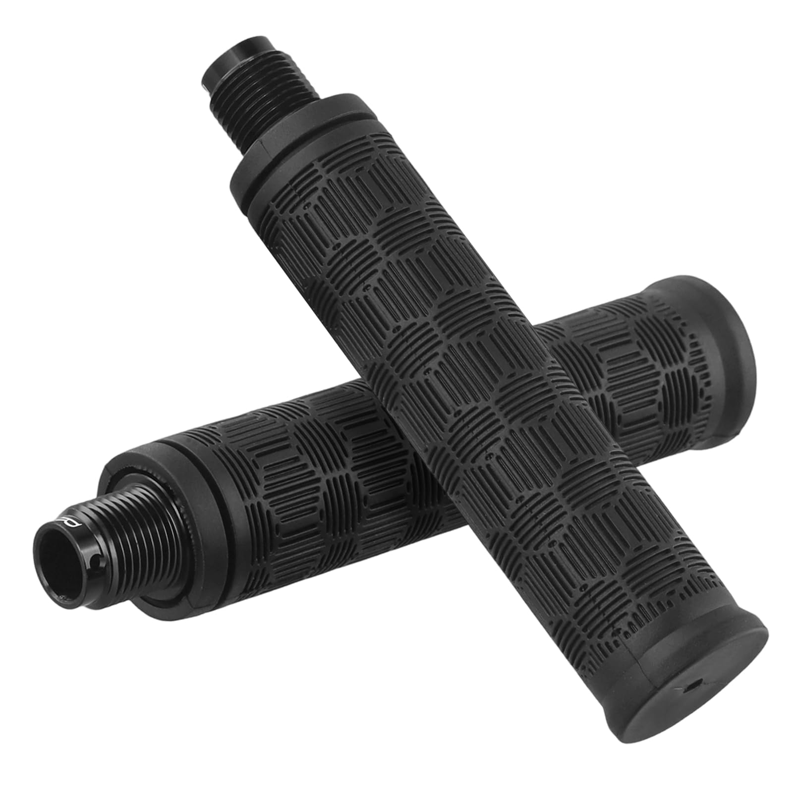 1 Pair Anti-Slip Handlebar Grips for HX X7 X8 X9 Electric Scooter, Aluminium Alloy and Rubber Scooter Handle Grip, Inner Diameter 22mm, Foldable