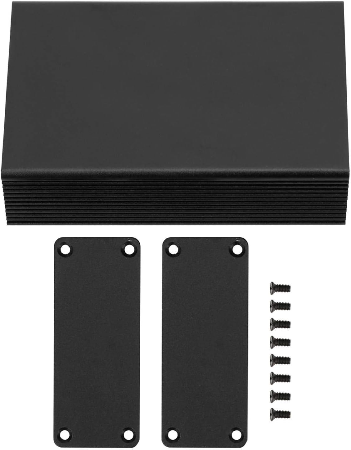 Aluminum Project Enclosure Electronic Box, DIY PCB Board Case Sliding