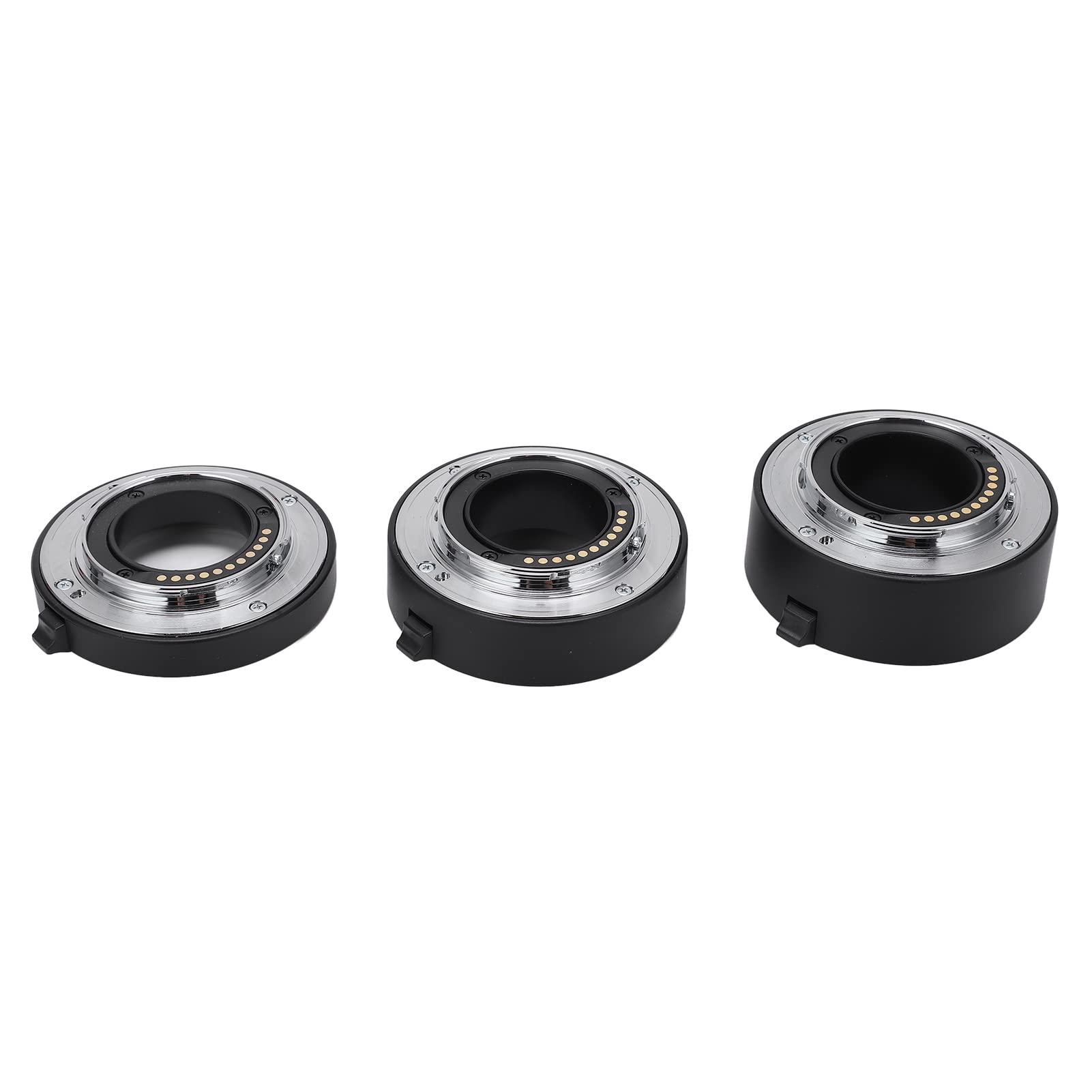 Tubos de extensión Macro para, Anillos adaptadores de aleación de Aluminio de 10 mm, 16 mm, 21 mm con contactos electrónicos, convertidor de Lentes de Primer Plano para