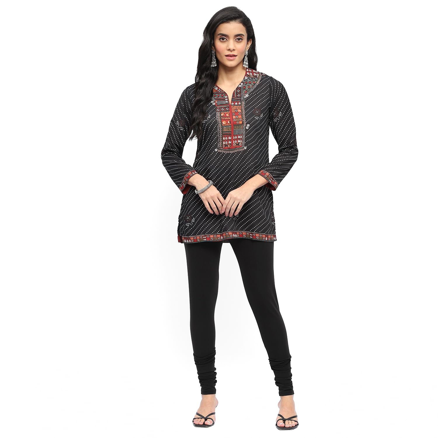 biba Women Cotton Blend Solid Churidar-picture-48
