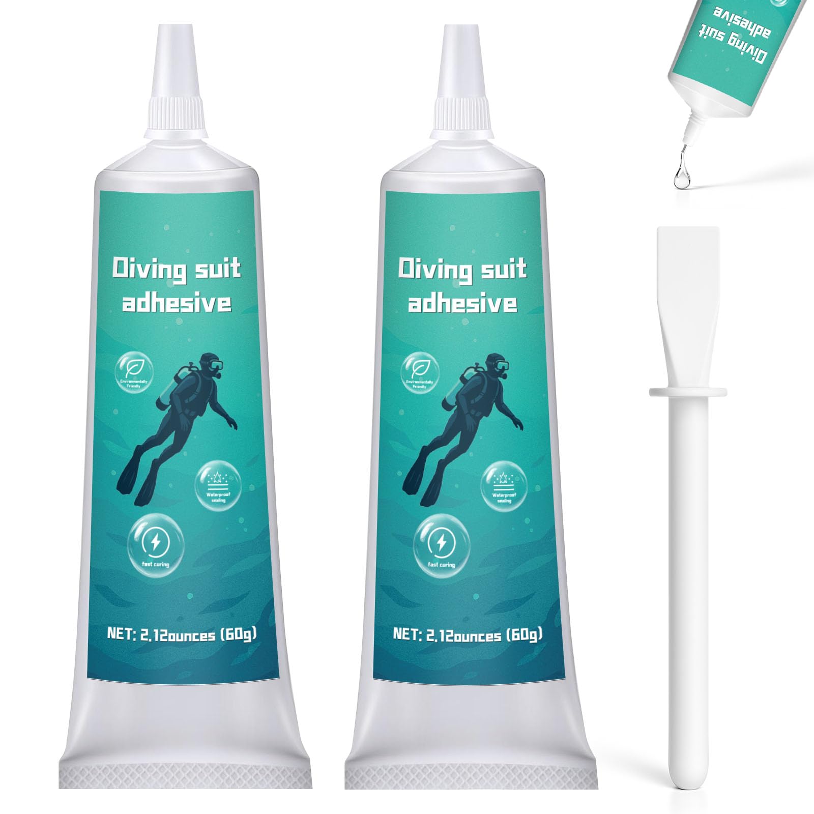 EIGTWEN 120ml Wetsuit Repair Kit, Resists Saltwater & Repeated Stretching