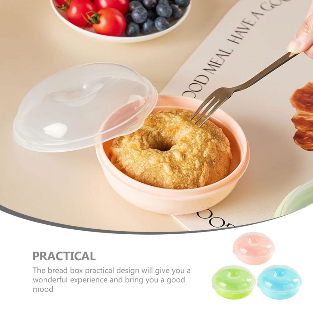 Snapklik.com : UPKOCH 3 Pack Round Bread Storage Boxes