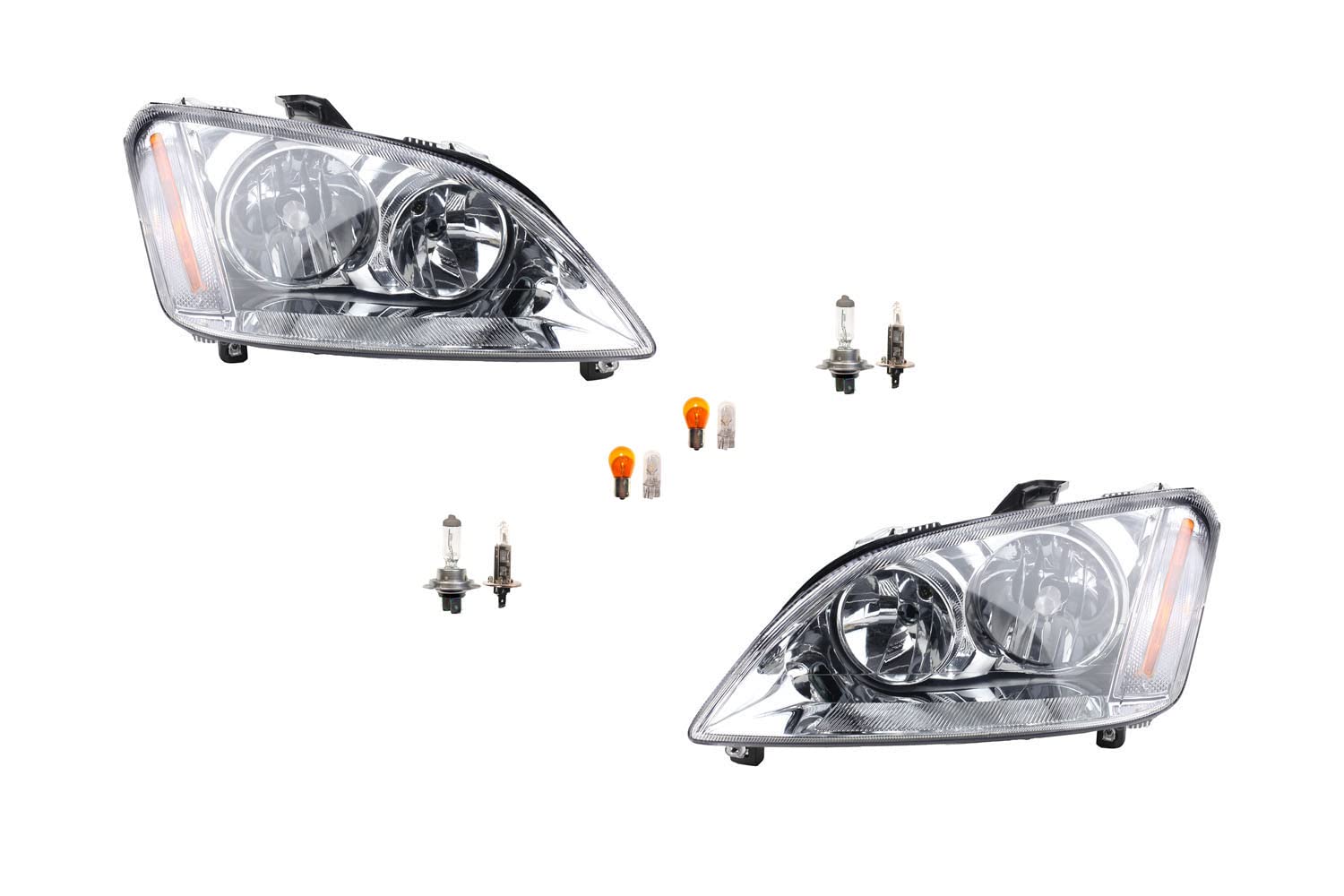 Johns, Apto para faros Ford Focus. Set C-Max li re + bombilla. Set izquierdo y derecho