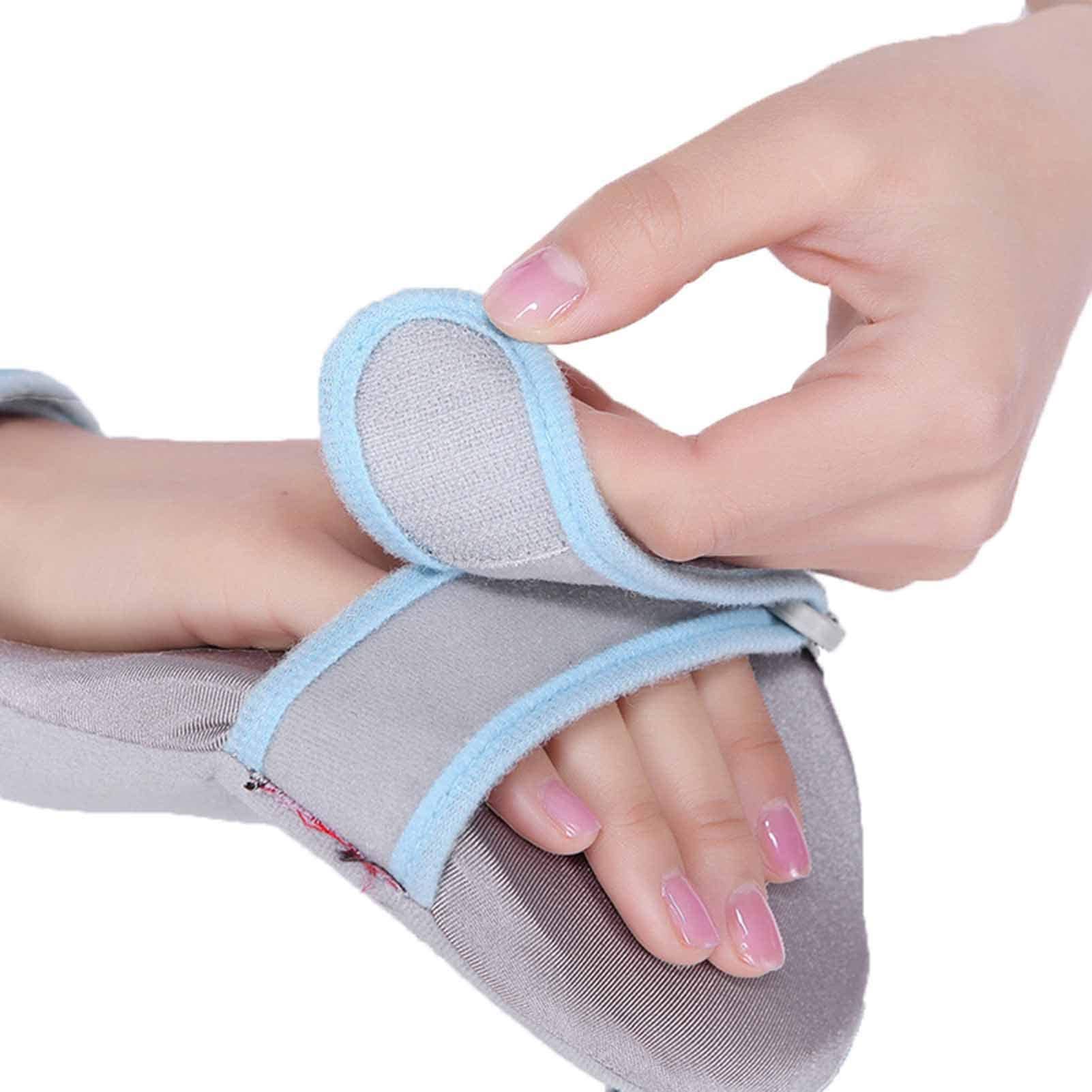 Ortesis De Rehabilitación para Dedos, Diapasón Ortopédico De Cojín para Dedos, Trazo Soporte De Férula De Mano Izquierda Dispositivo De Ortesis De Entrenamiento De Muñeca De Mano Izquierda