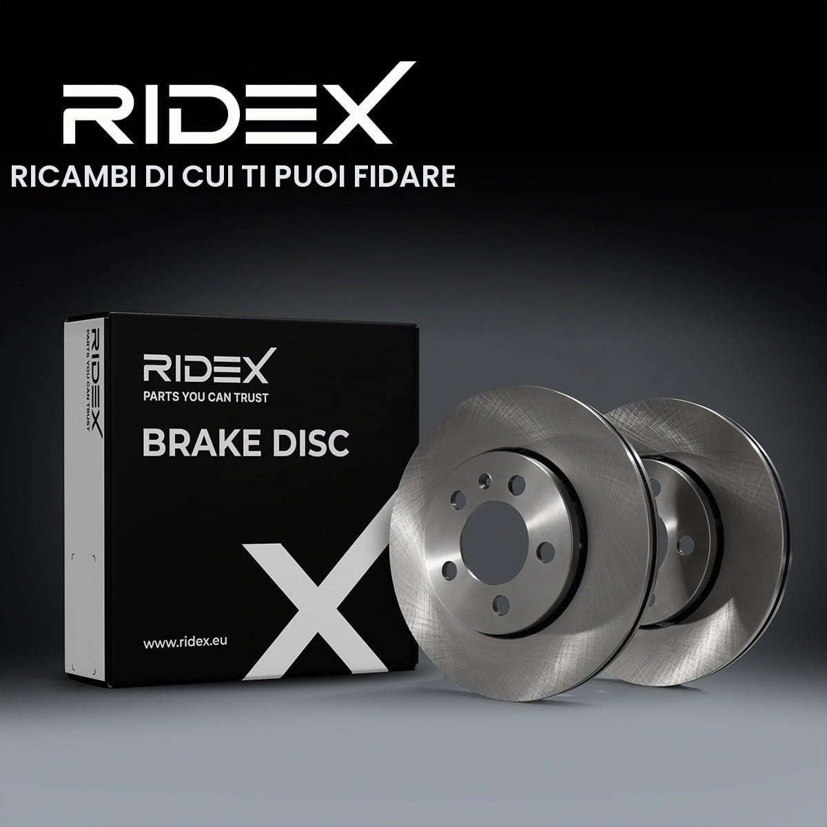RIDEX 82B0844 2x Disco freno Anteriore senza viti/bulloni Compatibilità con NISSAN JUKE F15