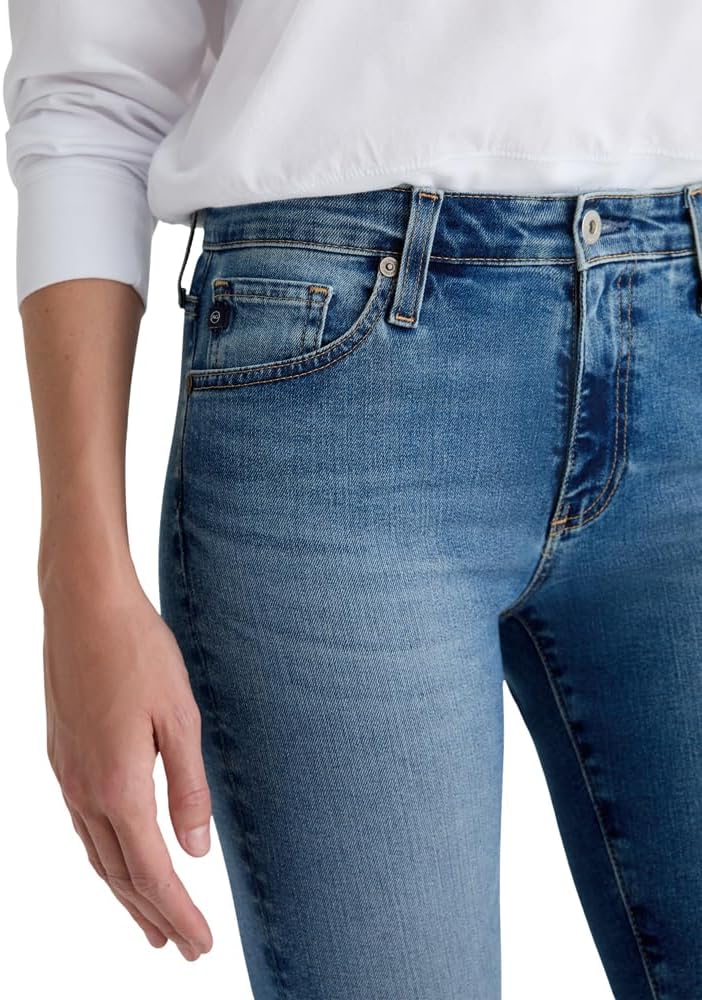 AG Womens Farrah Mid Rise Skinny Ankle Jean - Image 3