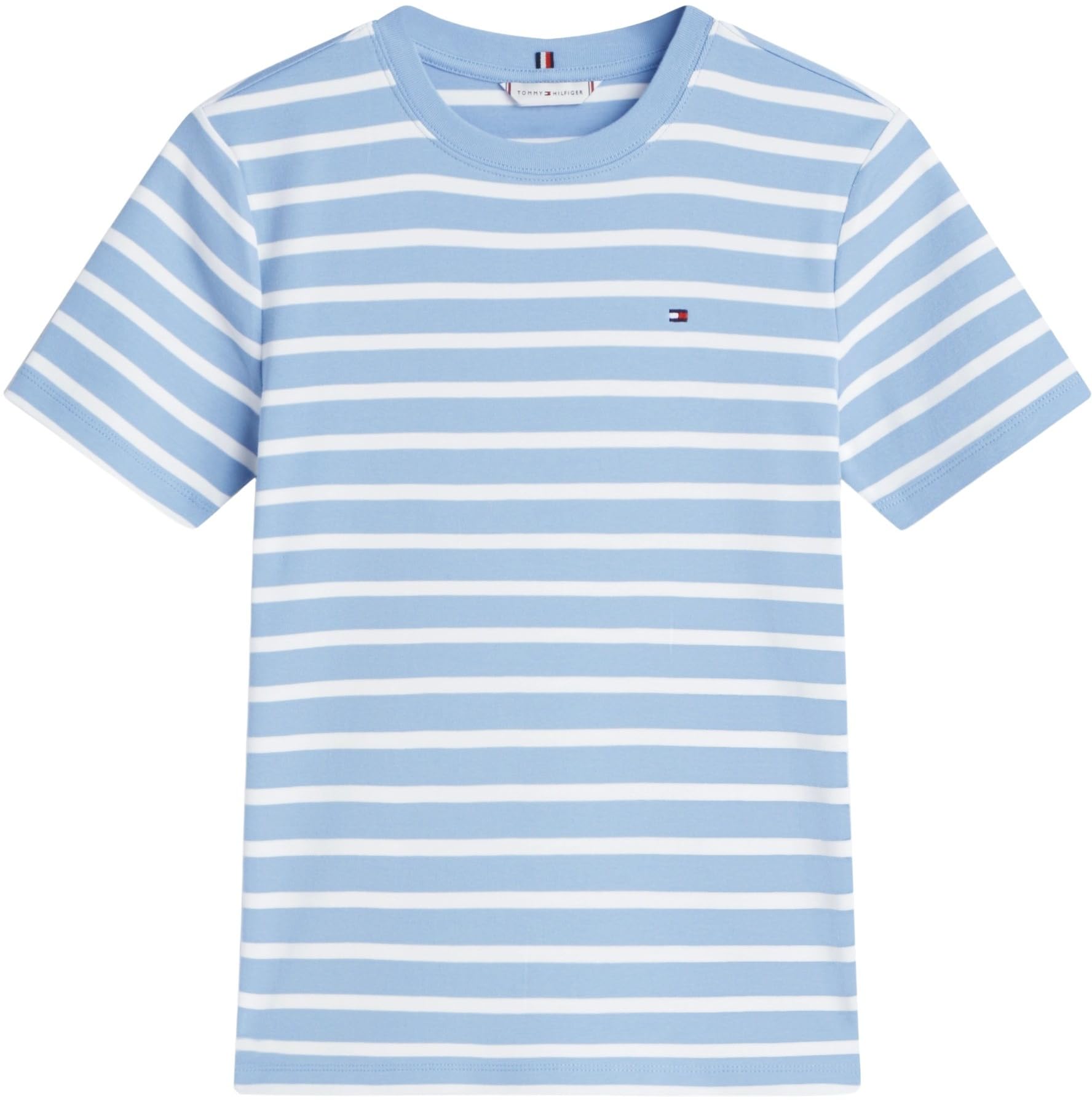 Tommy Hilfiger Camiseta de Manga Corta Mujer New Slim Cody Cuello Redondo