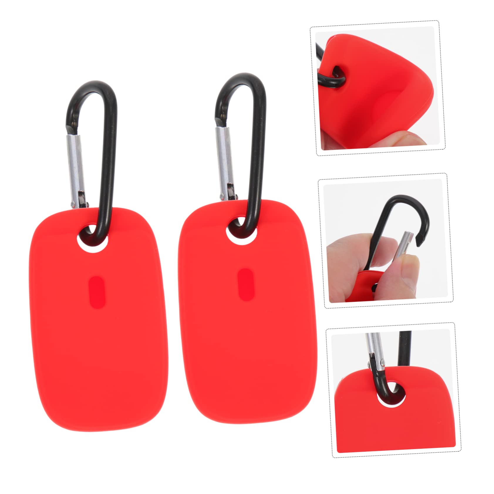 Angoily 5 Set Di Cover Compatibili Portachiavi Etichette Traccianti Antiurto Custodia Protettiva Duratura 2 Pezzi * 5