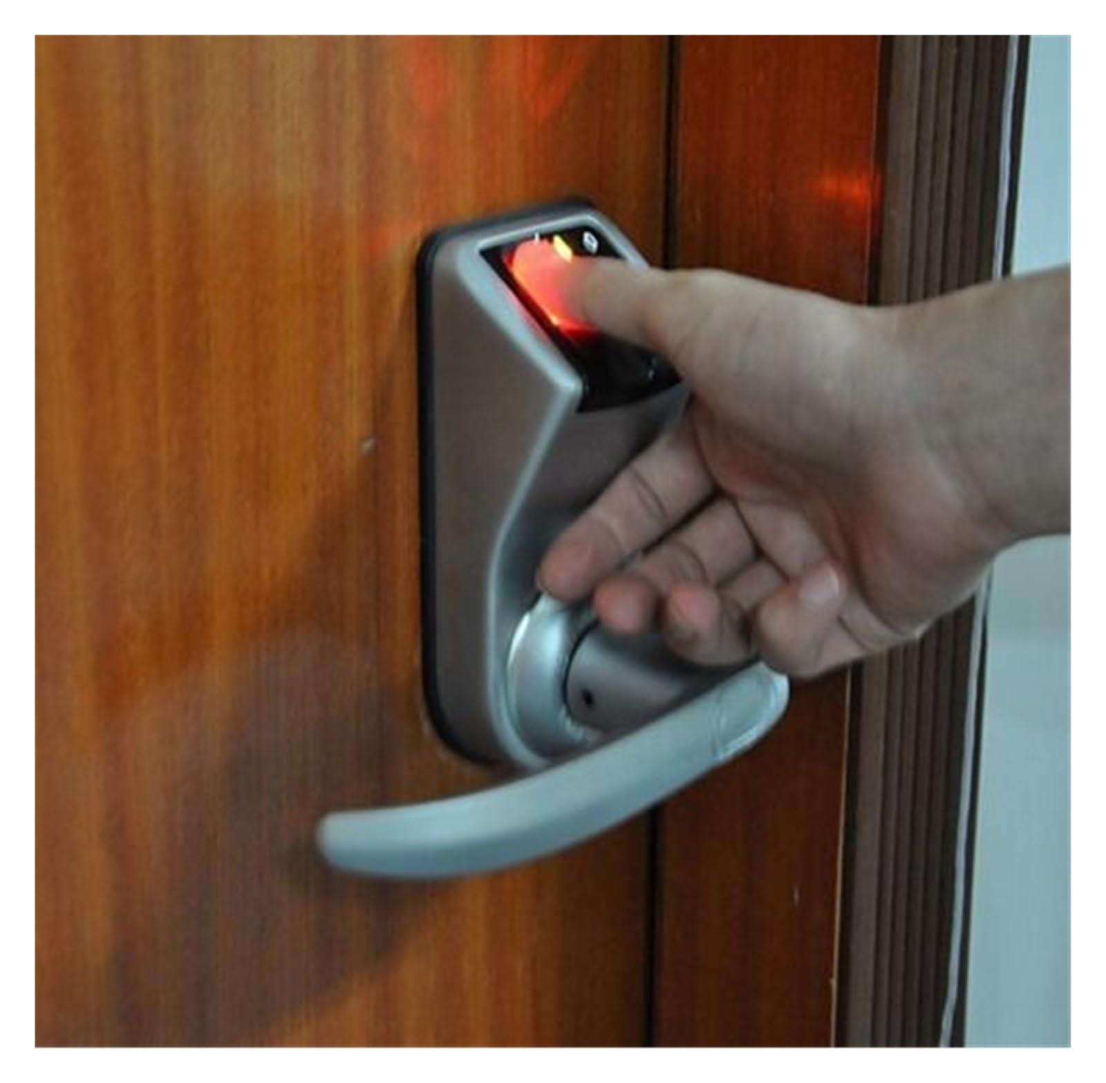 3398 Biometryczny zamek szyfrowy do drzwi wejściowych z kodem cyfrowym i zamkami Deadbolt Smart
