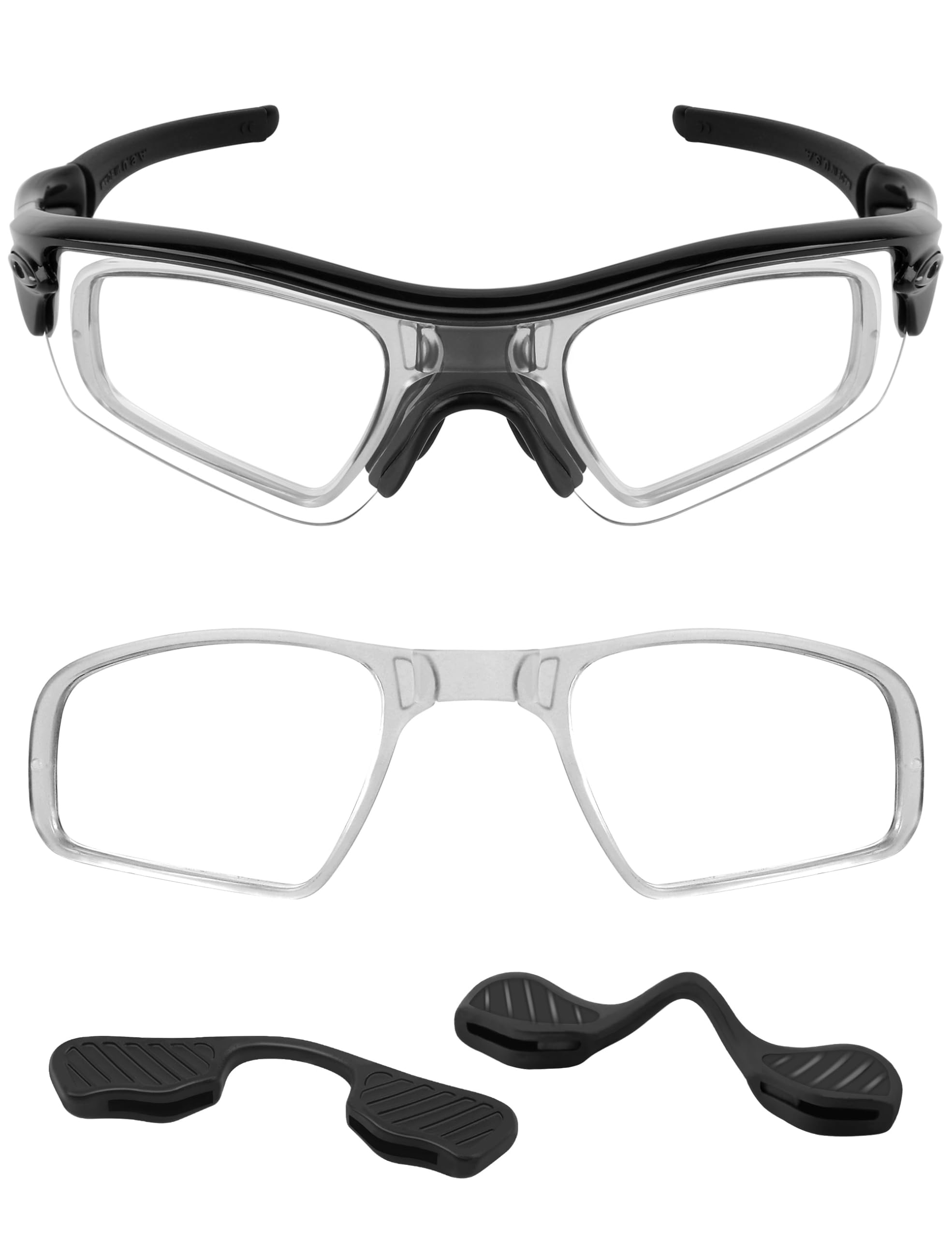 Amazon.com: Mryok Insert Lens Carrier & Nose Pads for Oakley Radar