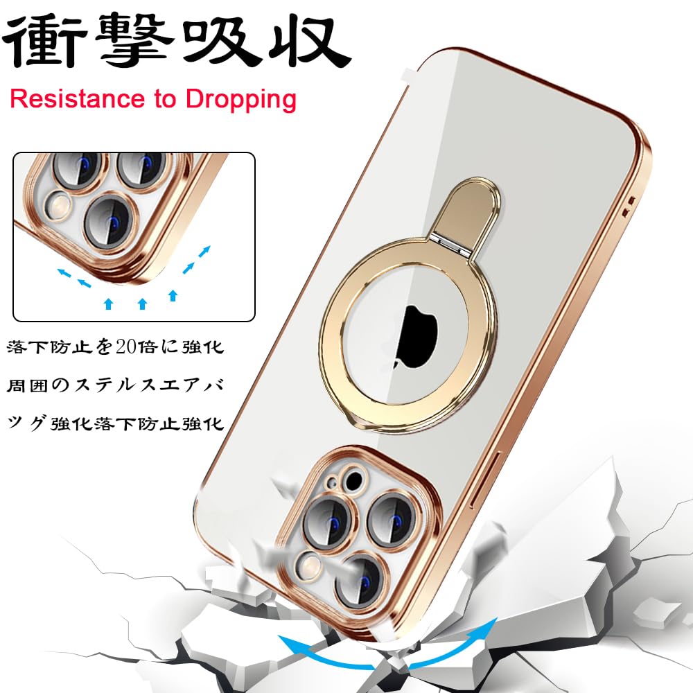 Amazon.co.jp: MuZiF iPhone Air 用 ケース MagSafe対応 リング付き