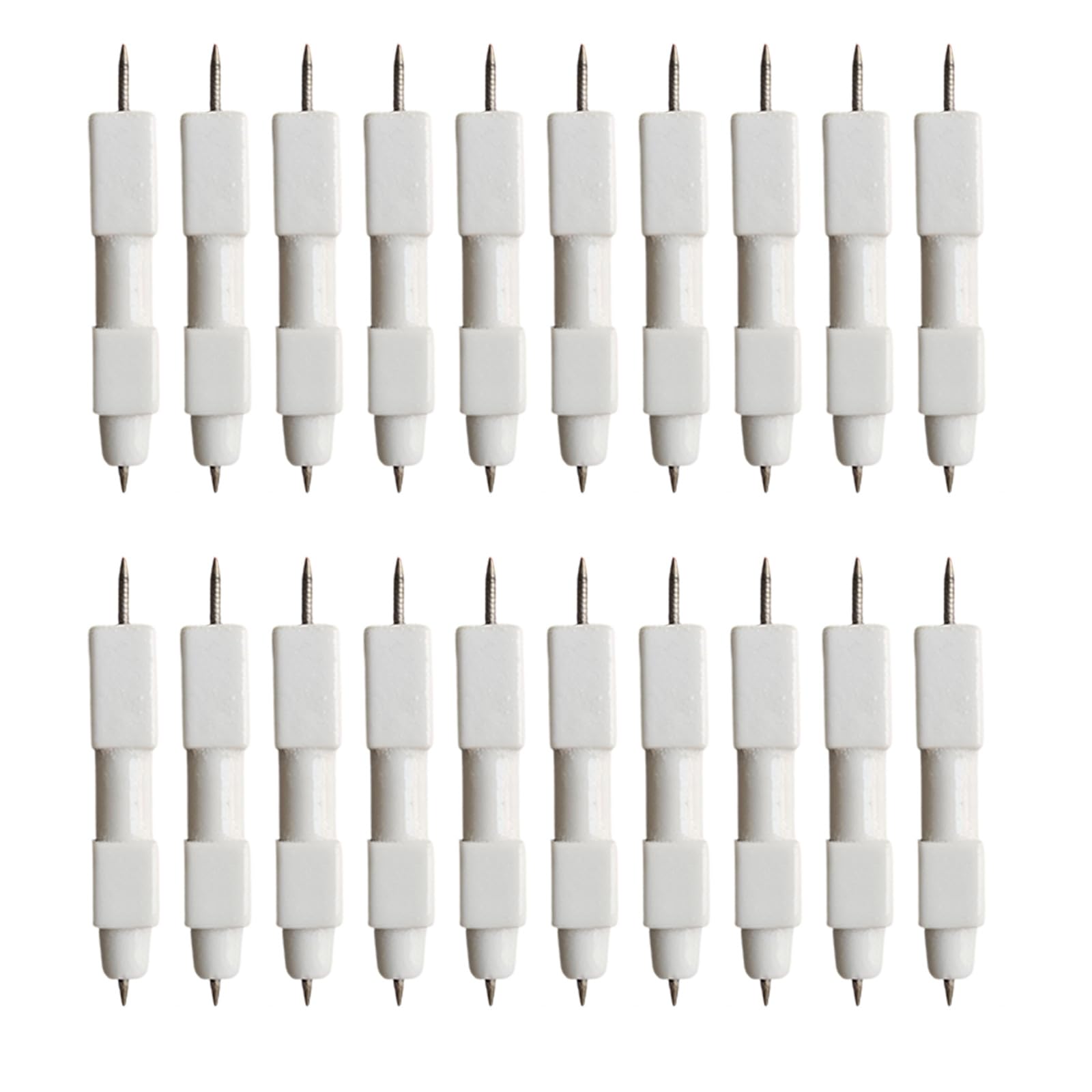 Woedpez Multicolor 20Pcs Furnaces Ceramic Ignition Needle Stove Needle Cassettes Furnaces Repair Part Enduring Stove Accessories