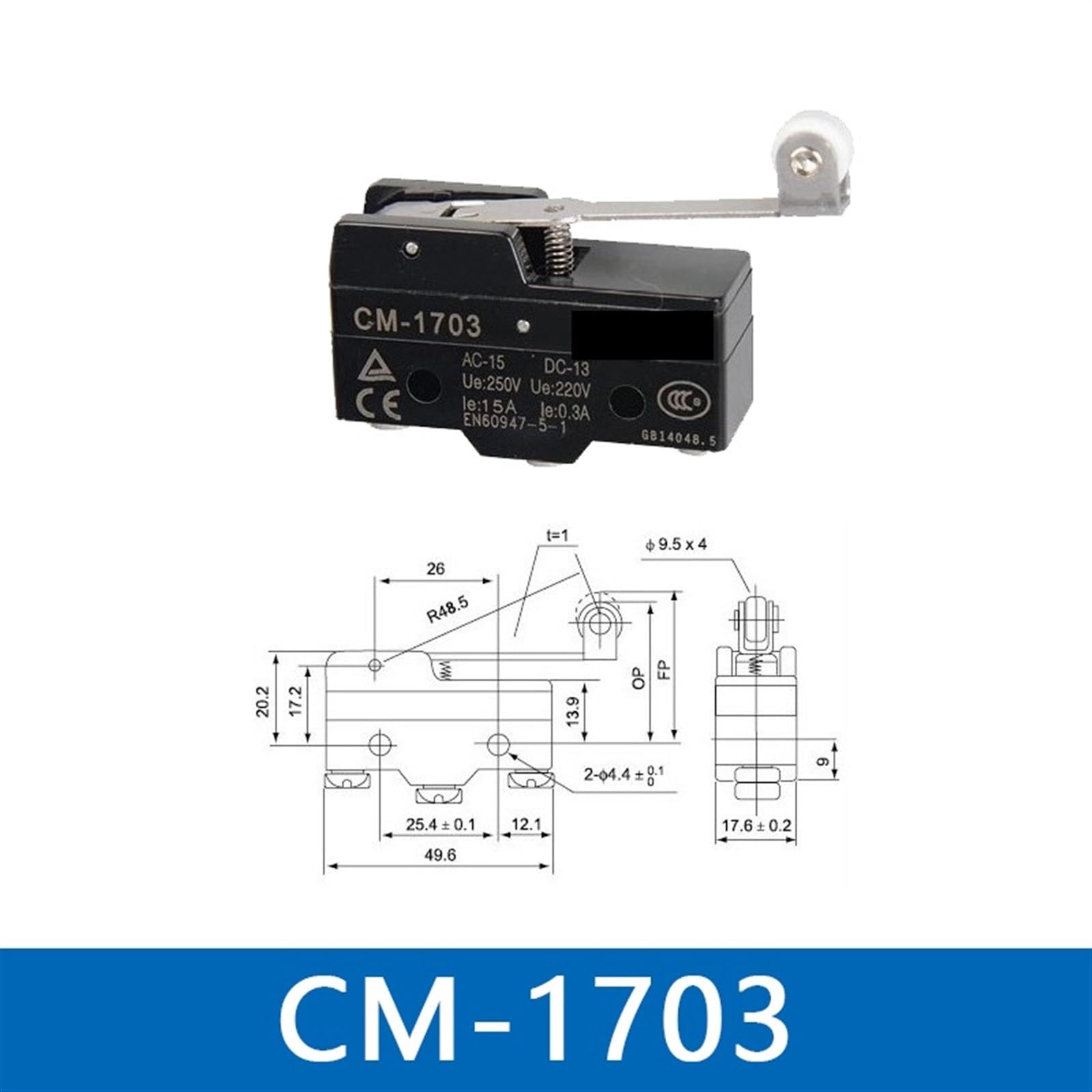 10123534 - Goodman OEM Furnace Replacement Limit Switch L220