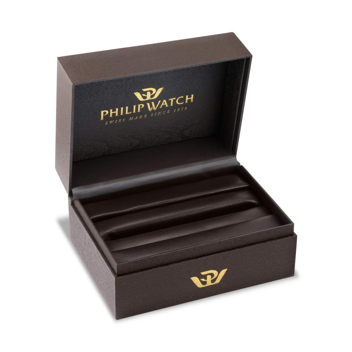 Philip Watch Penna a sfera unisex, Collezione Writings, in ottone, smalto nero - J820626