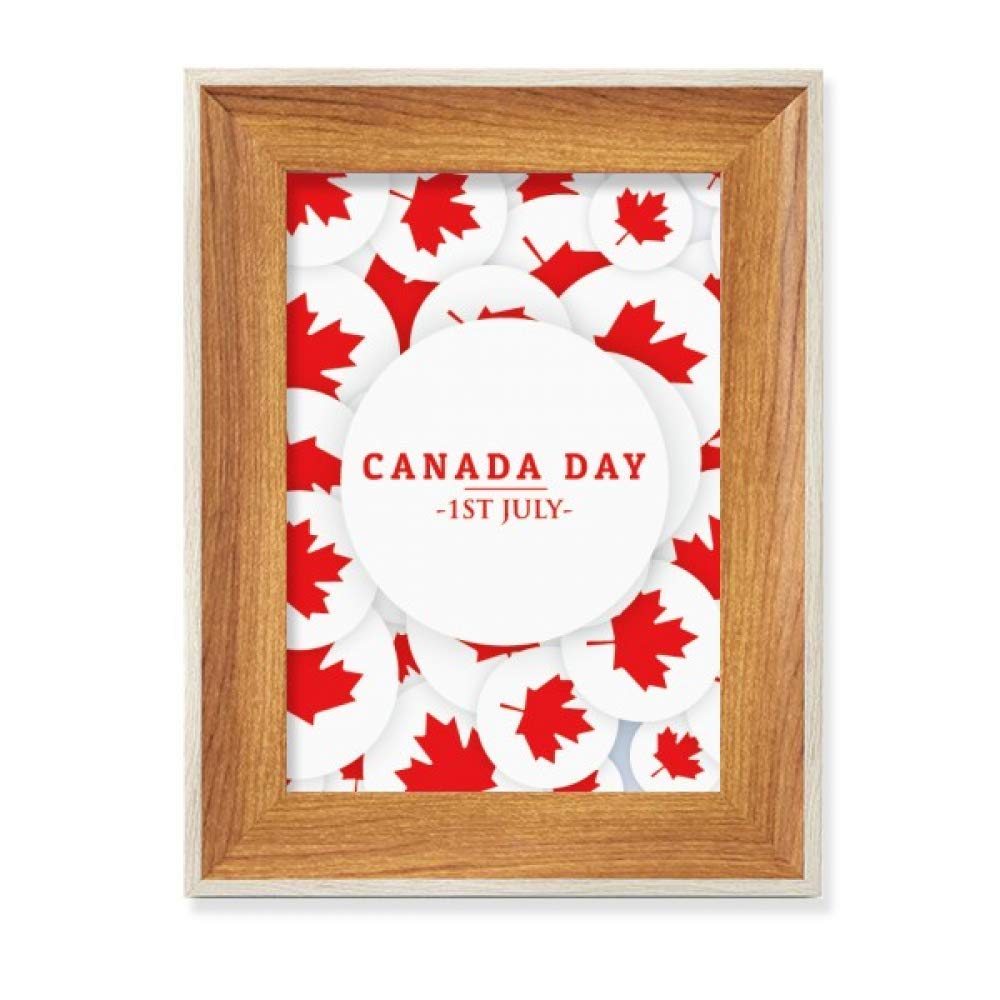 Cadre photo bois fête du Canada pour sublimer votre décoration de salon chaleureuse
