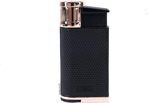 Miniatura 4 de Colibri EVO Encendedor de llama de un solo chorro en ángulo, negro y negro