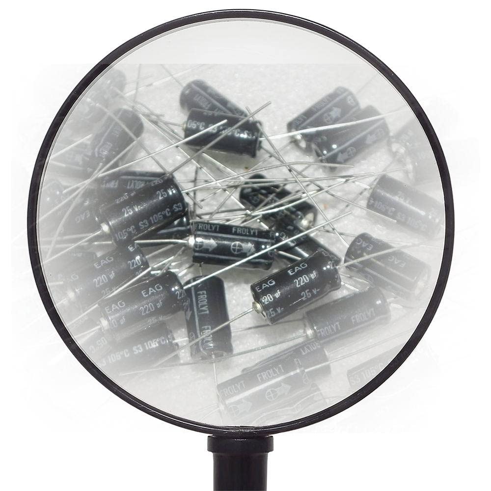 1pcs FROLYT EAG 25v220UF 25v ROE Same Door axial Cathode Aluminum electrolytic Capacitor