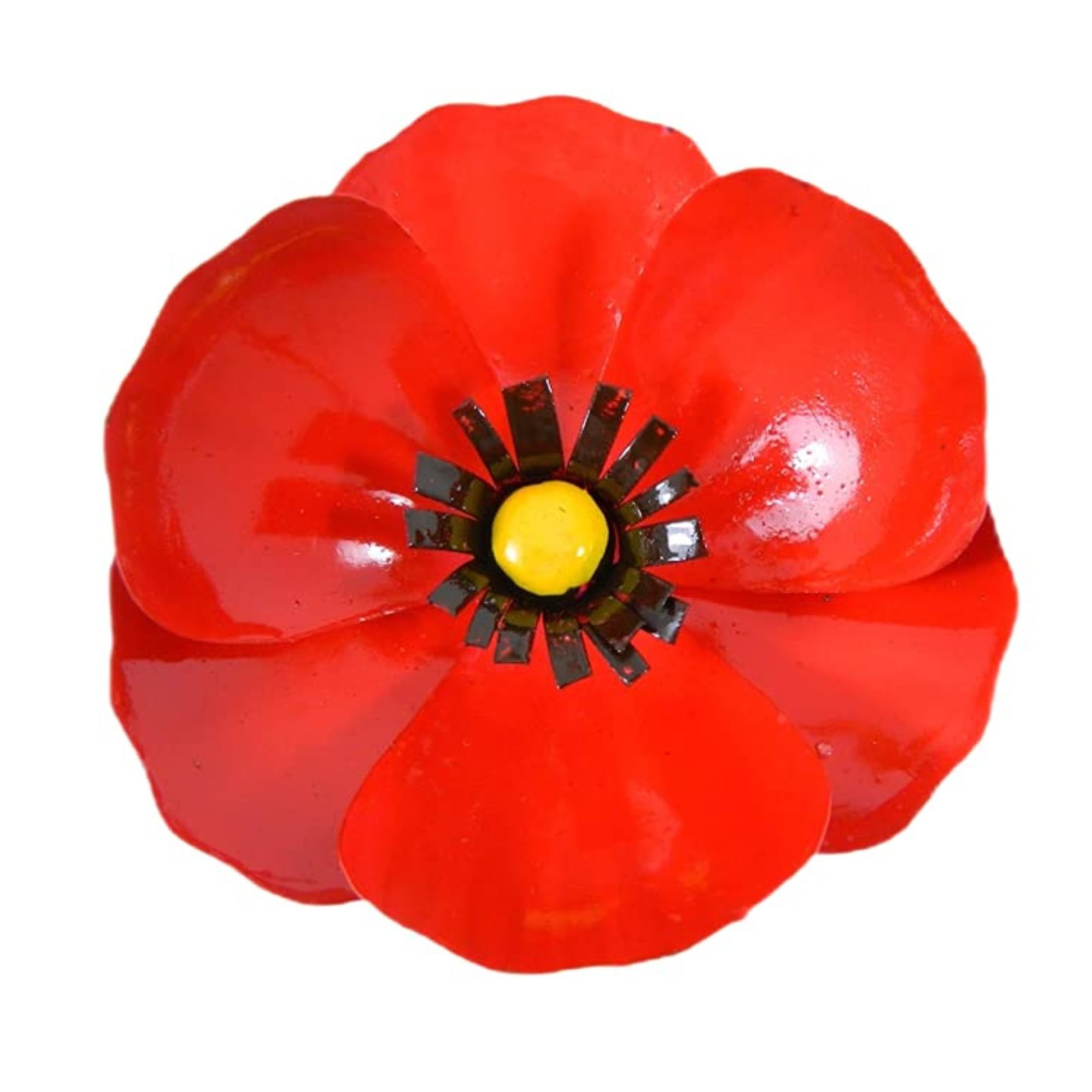 Flower Wall Art Poppy Poppies - Fridge Magnet SSAFA Donation - RED