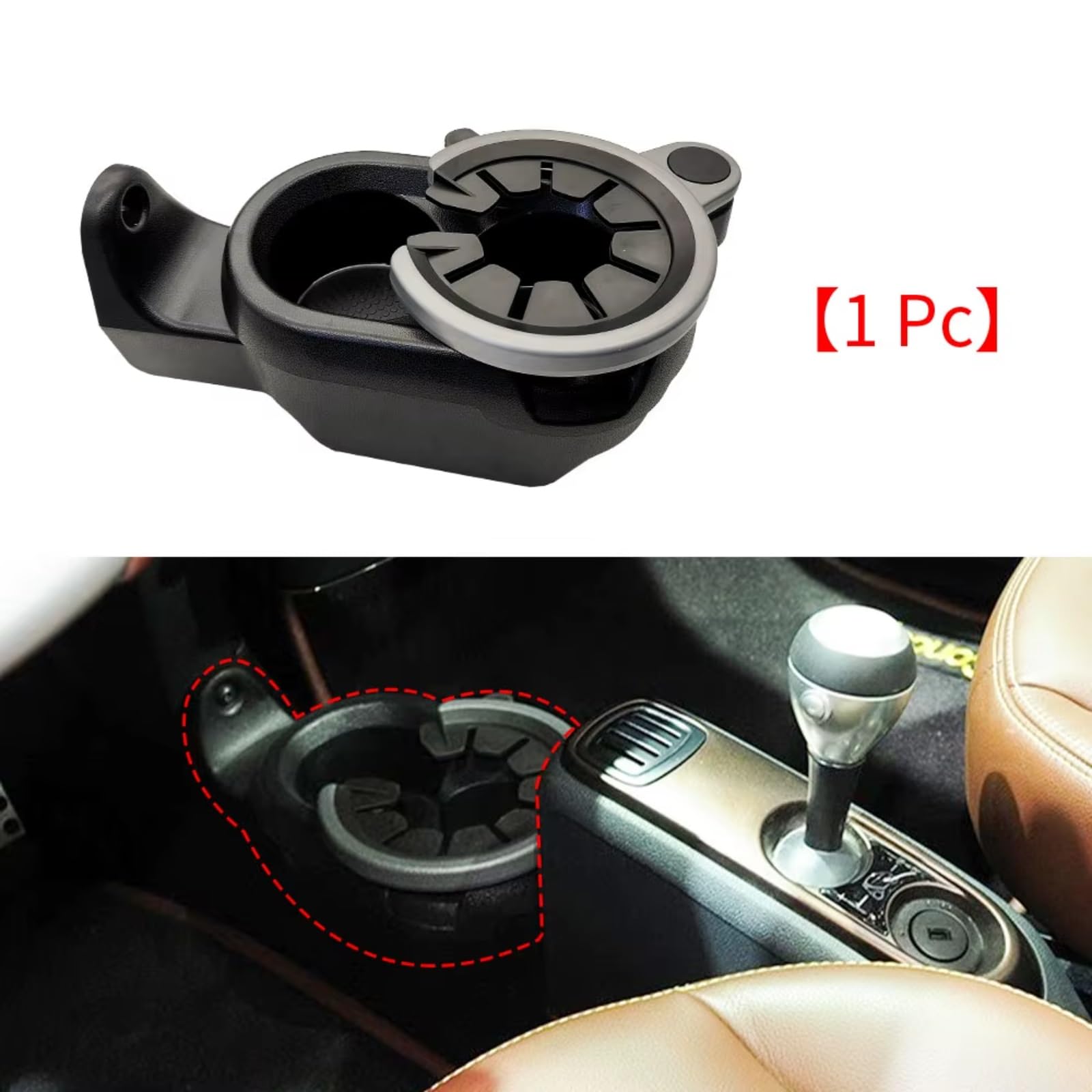 Auto Innenraum Zubehör Compatibile Con Benz Per Smart Fortwo 2007 2008 2009 2010 2011 2012 2013 2014 2015 Supporto Per Bevande Auto Supporto Tazza Console Centrale Doppio