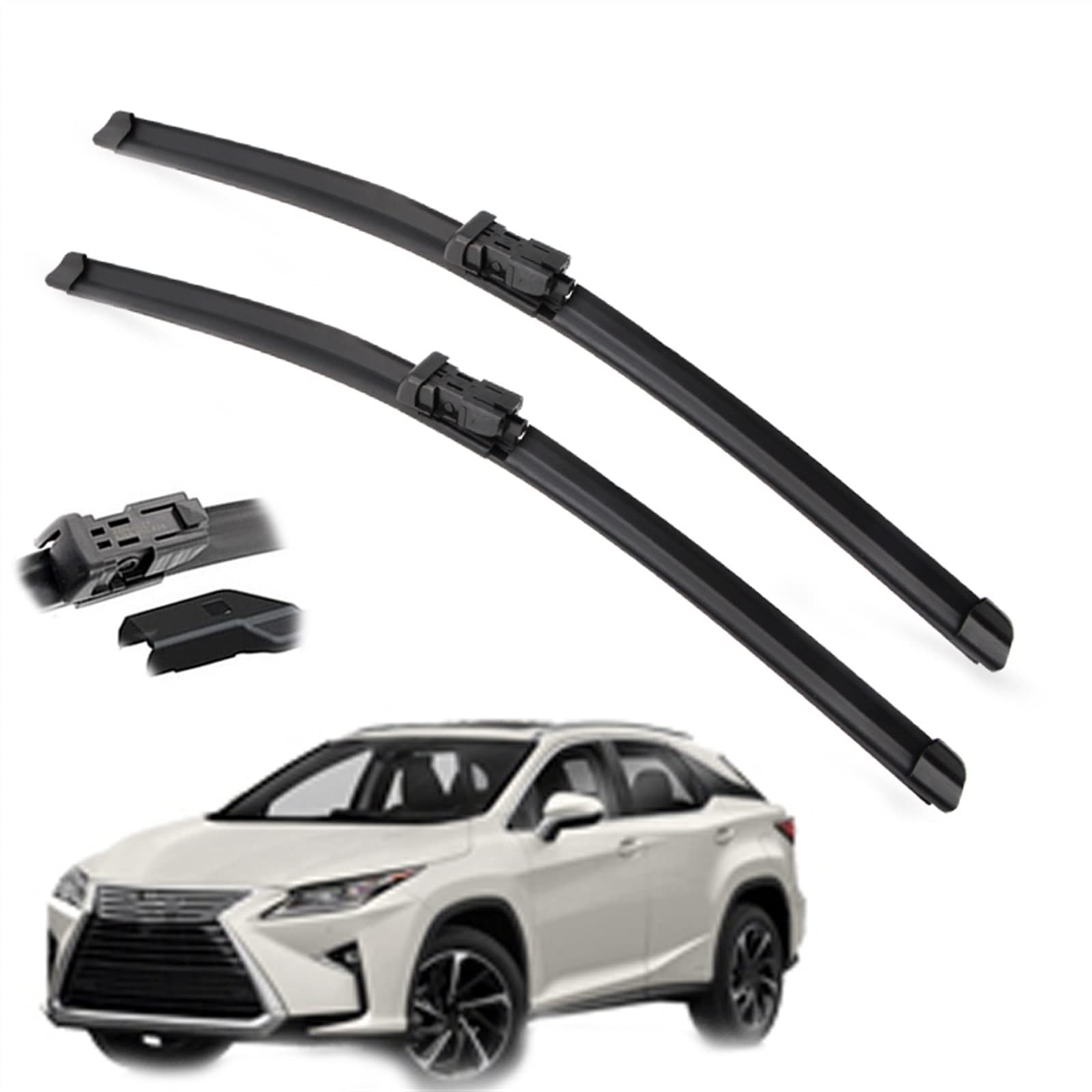Balais d'essuie-glace de fenêtre avant Lexus RX450H 2016 2017 2018 - Essuie-glace 26 22