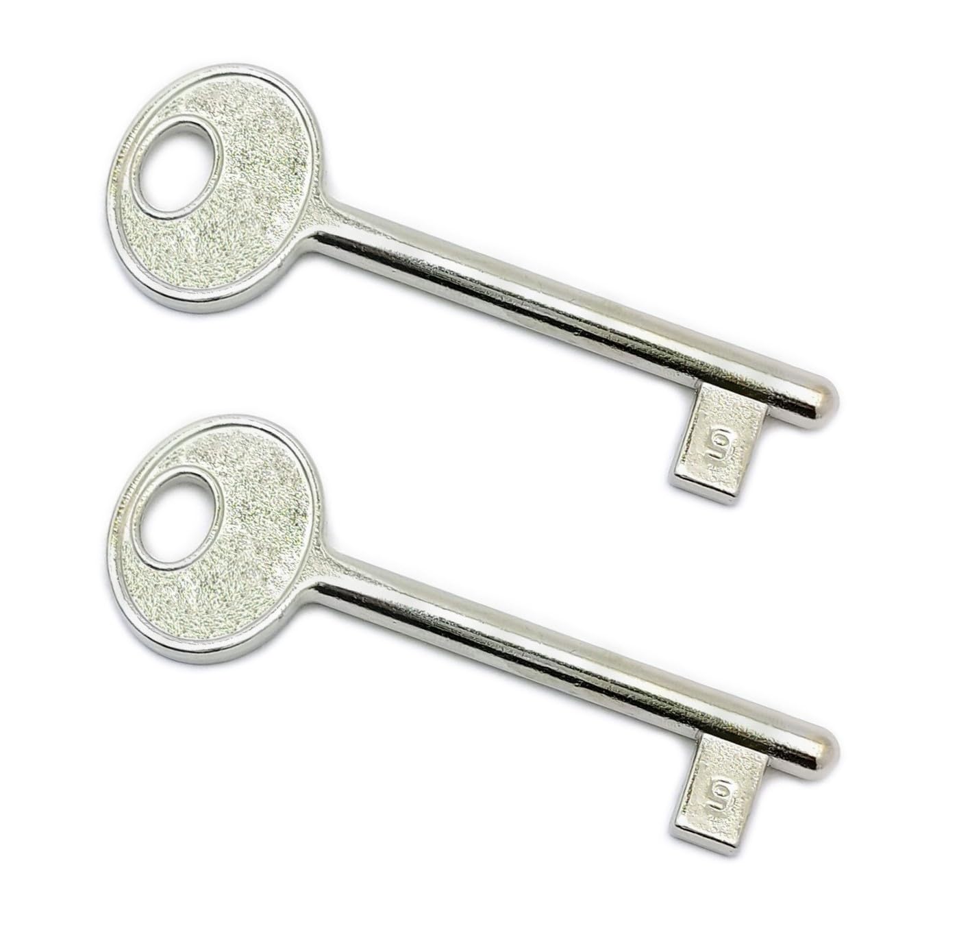 AGB Internal Recessed Lock Key (NICKEL Plated, No. 9), N. 9