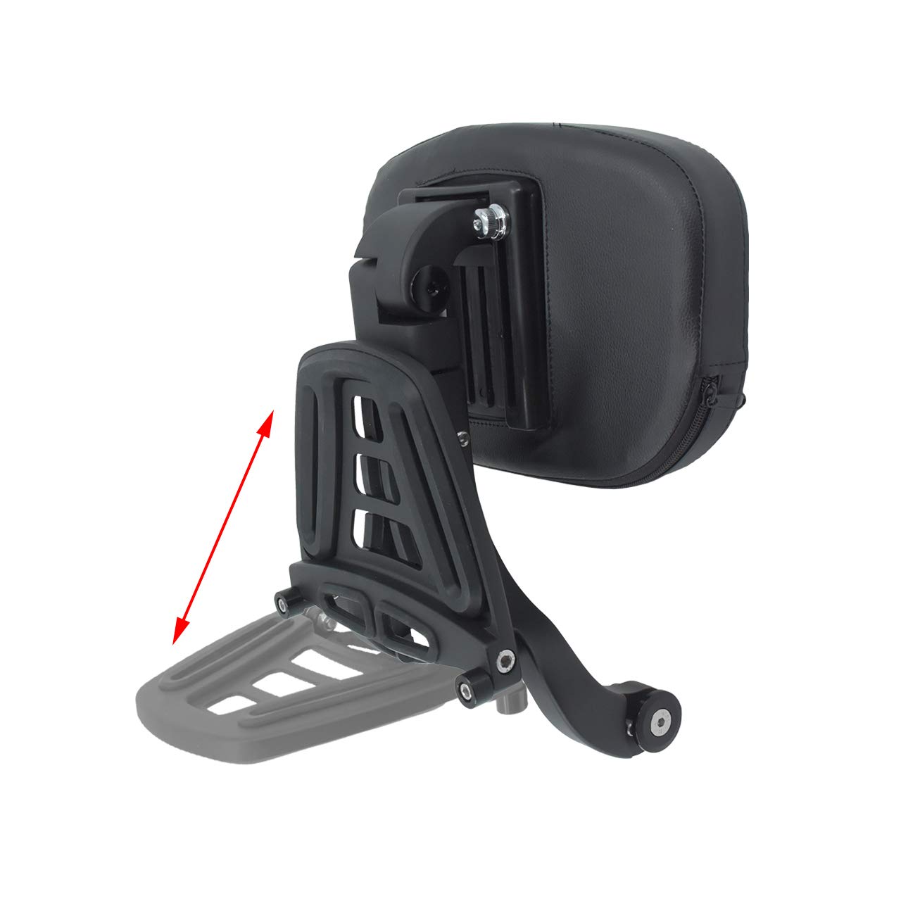 Amazon | HCmotorku バイク バックレスト ドライバー パッセンジャー 