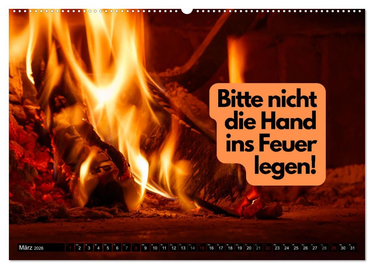 Komm Kaffeesatz lesen! (hochwertiger Premium Wandkalender 2026 DIN A2 quer), Kunstdruck in Hochglanz