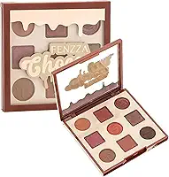 Paleta de Sombras Choco Fun, 9 Cores, Sombra Matte e Cintilante, Testura Aveludada, Alta Pigmentação - Maquiagem Fenzza (Chocolate Pudding)