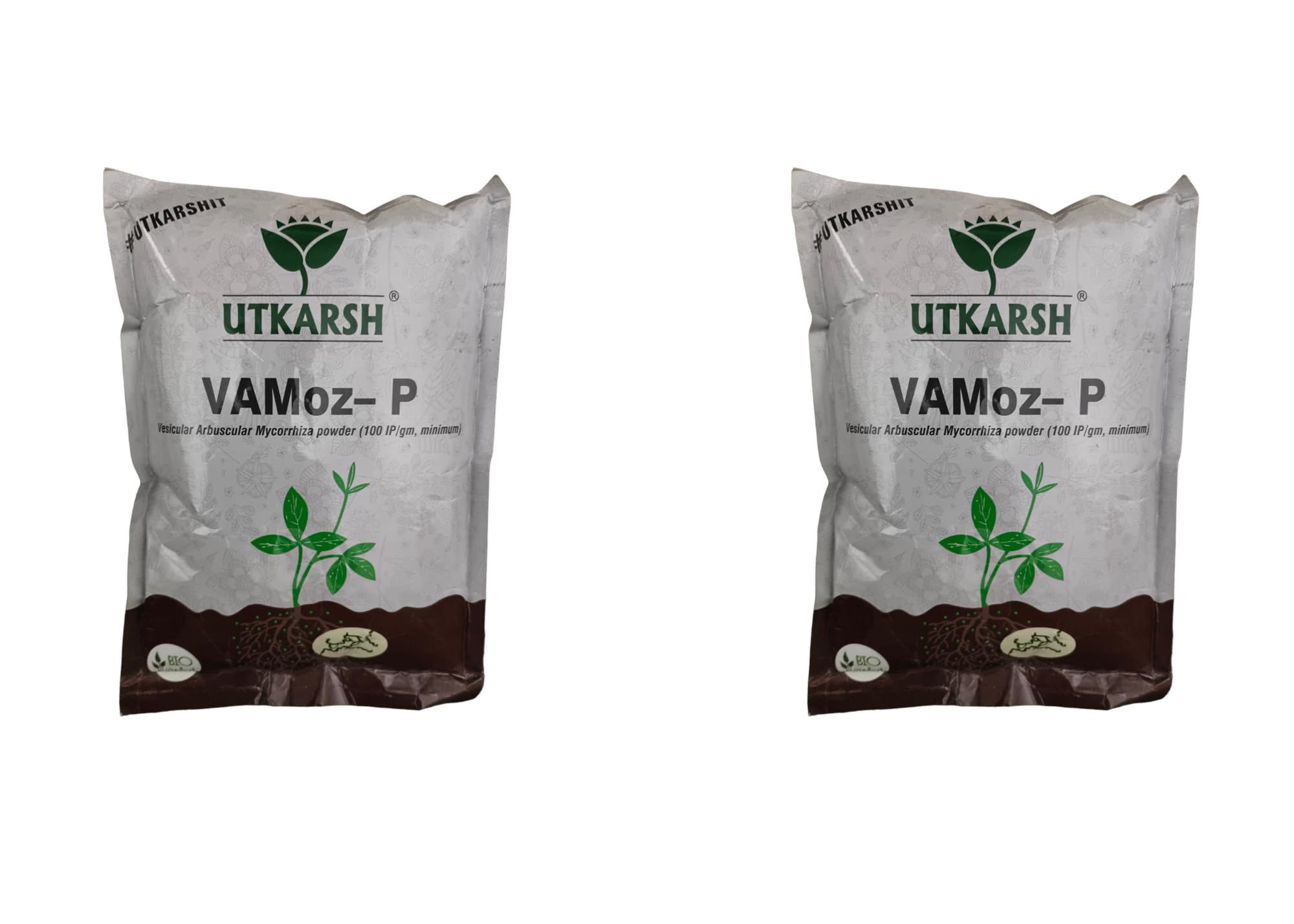 Utkarsh VAMoz-P (Mycorrhiza with 100 IP/gm) BioFertilizer for Vigorous Stem Girth, Enhances Nutrient Absorption, Water Uptake, Promotes Healthy Plants & Soil Aeration (1.8 Kg; Pack of 2 of 900 gm) (B09DGD8GYW) Amazon Price History, Amazon Price Tracker