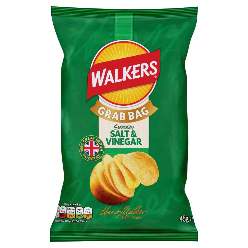 Walkers Salt & Vinegar, 45g