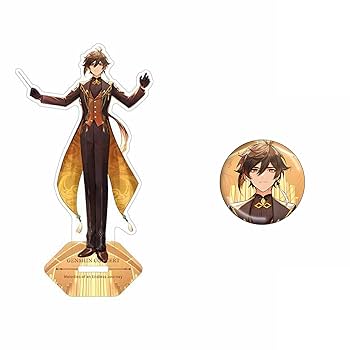 Amazon.co.jp: 原神 アクリルスタンド 缶バッジ 甘雨 神里綾華