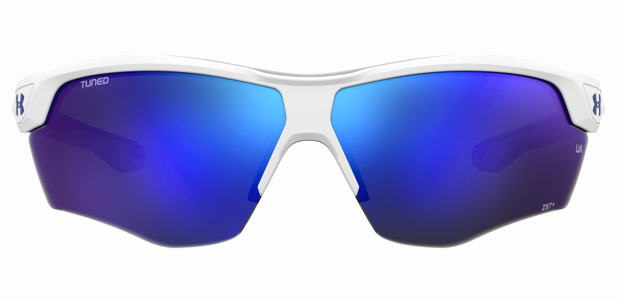 Under Armour UA YARD DUAL Matte White Blue/Blue Multilayer 76/5/125 unisex Sunglasses