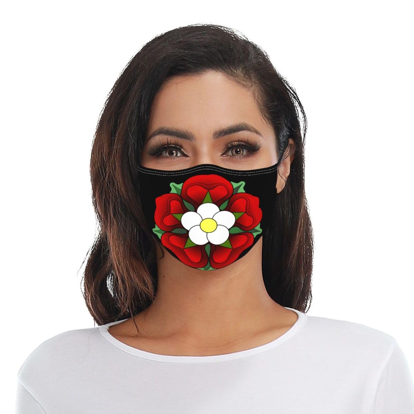 Anne Boleyn Tudor Rose Adult Dust Mask Adjustable Dust Face with 2 Filter