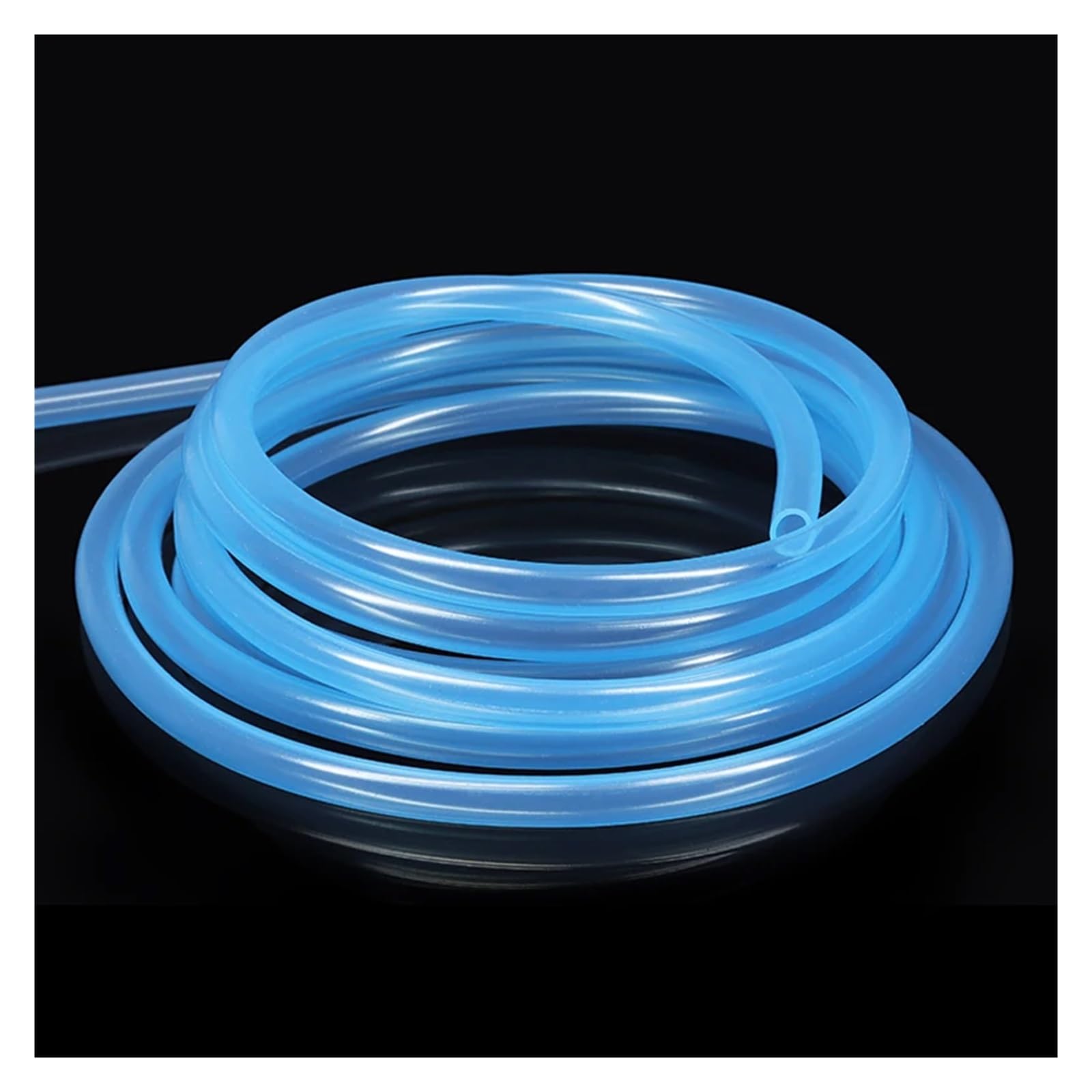 Tuyau flexible en silicone bleu ciel de 1 à 10 m for aquarium, irrigation à l'air, raccord for tuyau d'arrosage, tuyau en caoutchouc(10 meters,ID 3mm x OD 5mm)