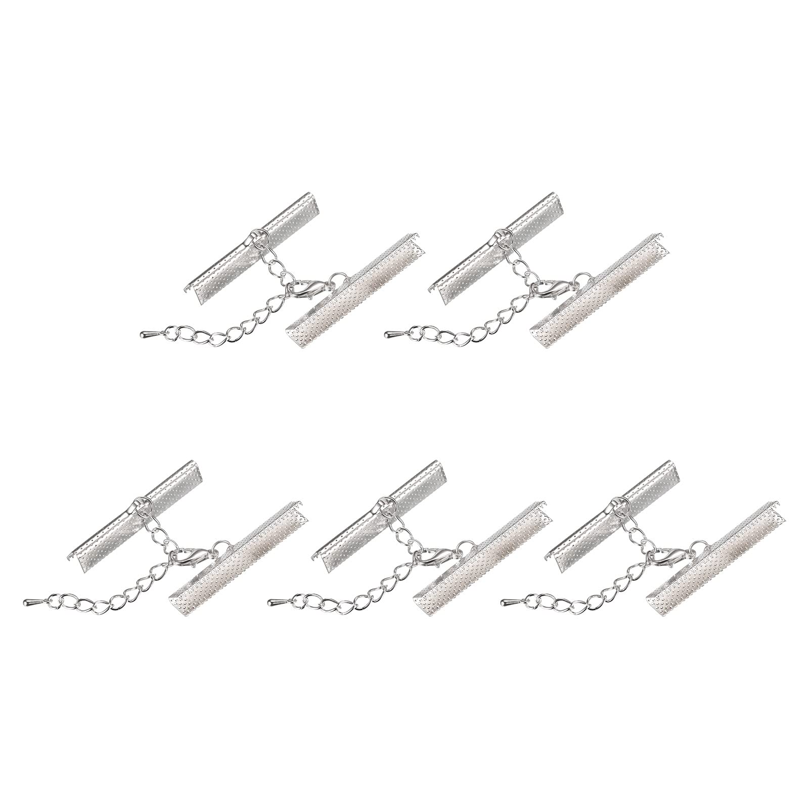 Fermoirs de cordon 40 mm uxcell pour réparer ou ajuster facilement les colliers et bracelets