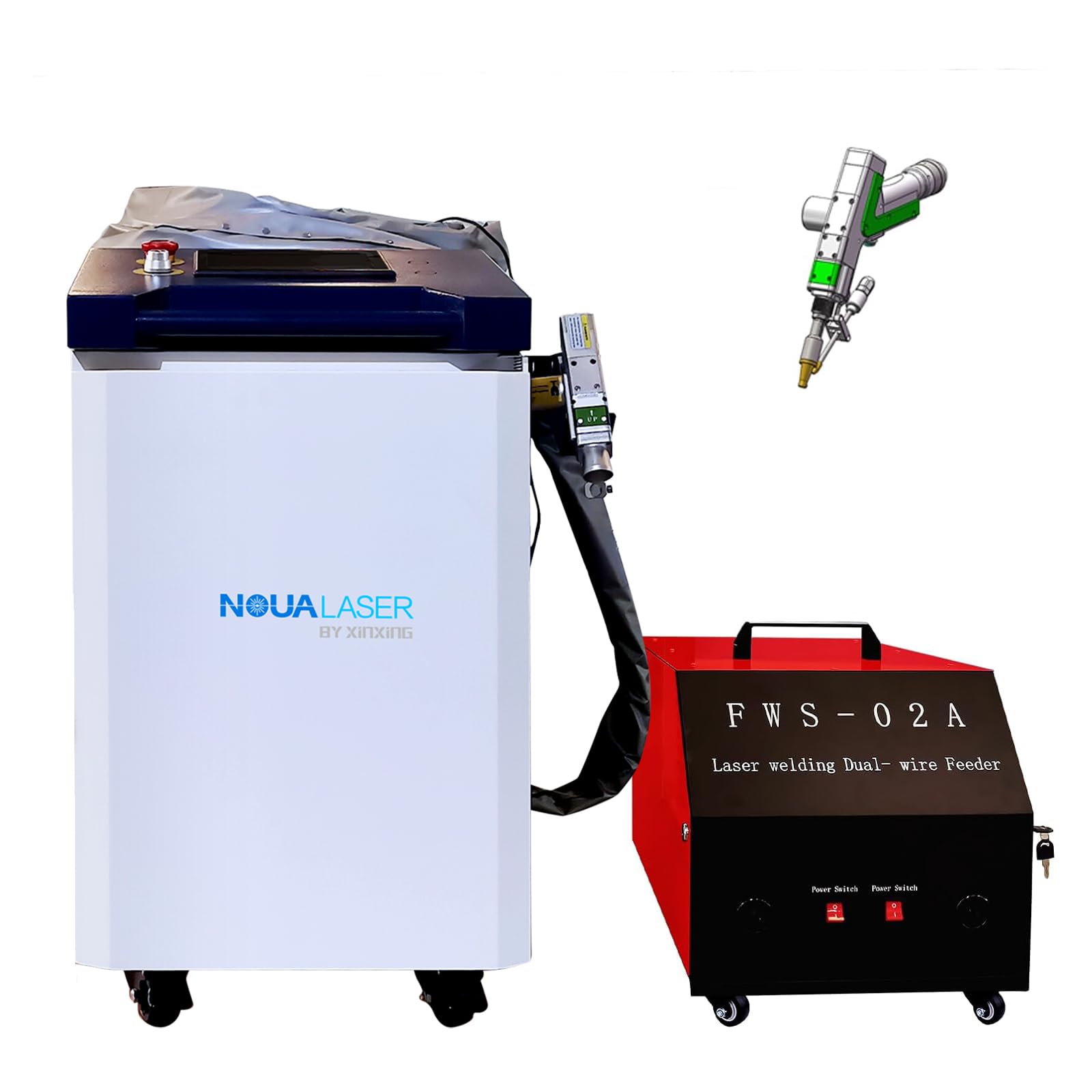US STOCK Raycus 2000W 4 In 1 Laser Welder Laser Cutter Laser