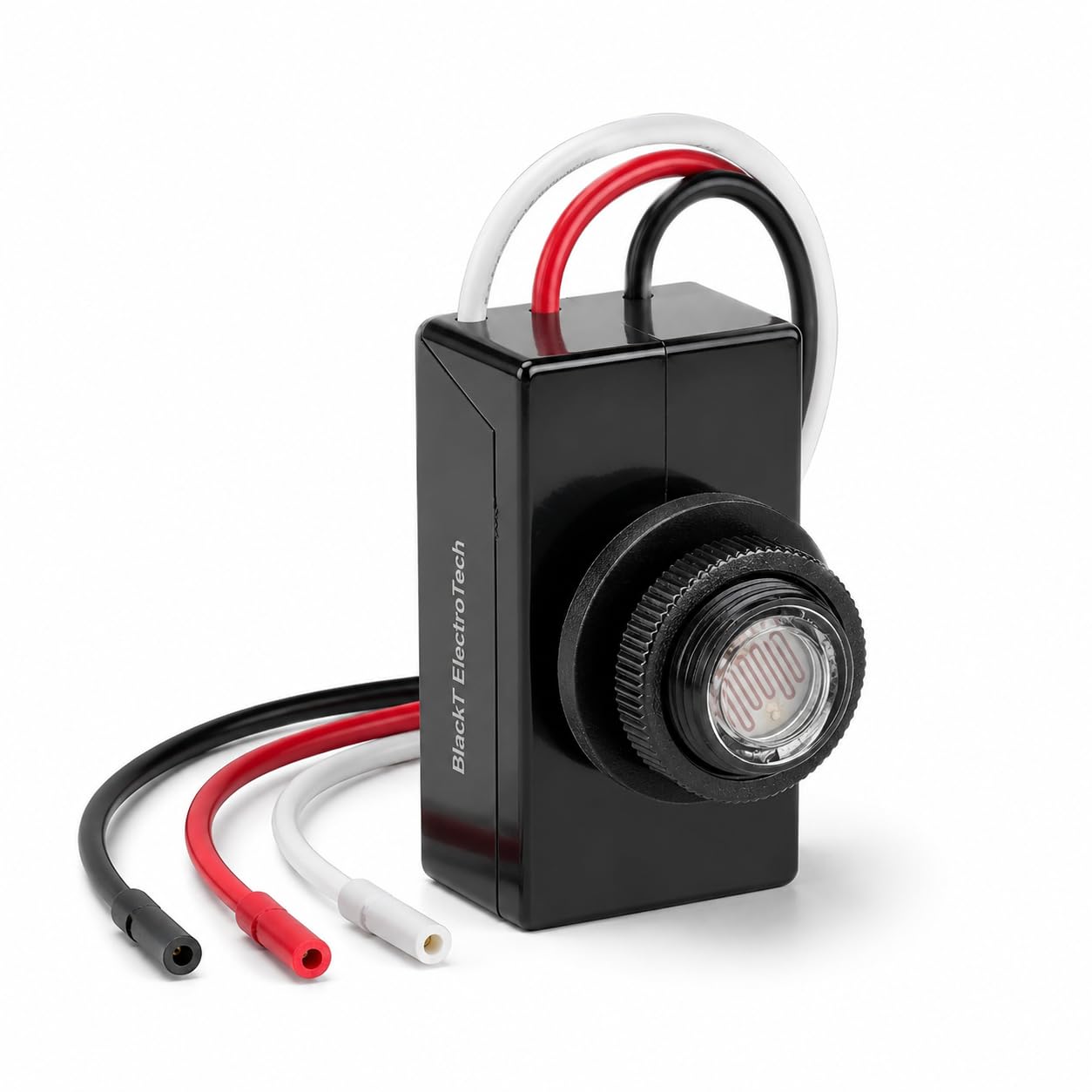 Blackt Electrotech Automatic Day Night Sensor Switch 220V 10A, Photocell LDR Light Sensor for Outdoor Street Light, Garden, Gate & Balcony Lamp, Dusk to Dawn Auto ON/Off Photo Switch | BT31P7-image-9