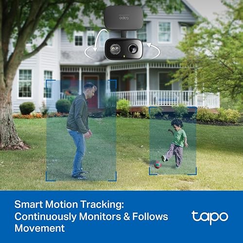 Miniatura 7 de Tapo Cámara de seguridad para interiores y exteriores 2K 3MP PanTilt de 3 MP, detección y seguimiento de llanto de personabebé, vista de 360, visión