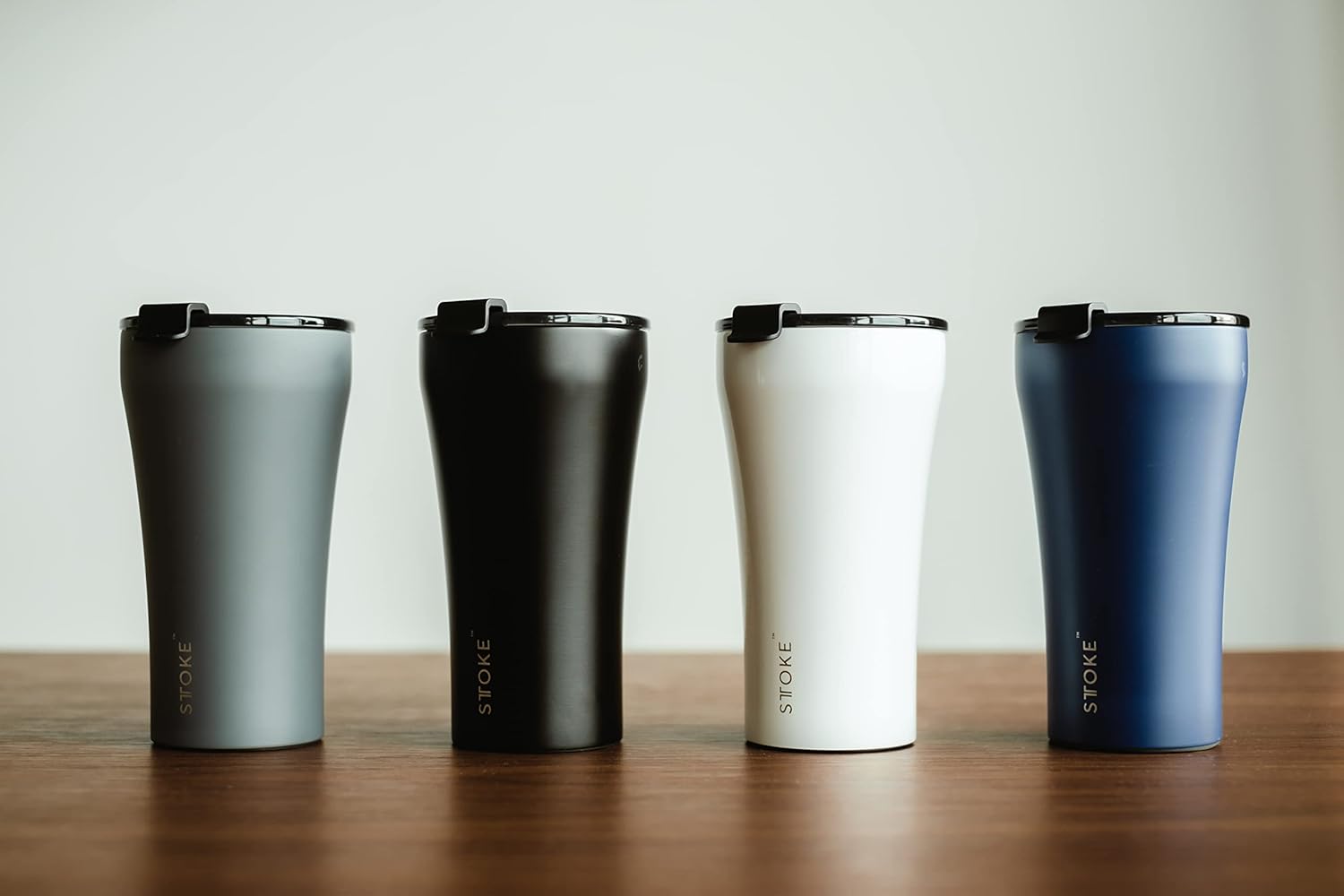 [ストーク] サステナブルカップ タンブラー 12oz L 密閉蓋 スレートグレー L(355ml) S12