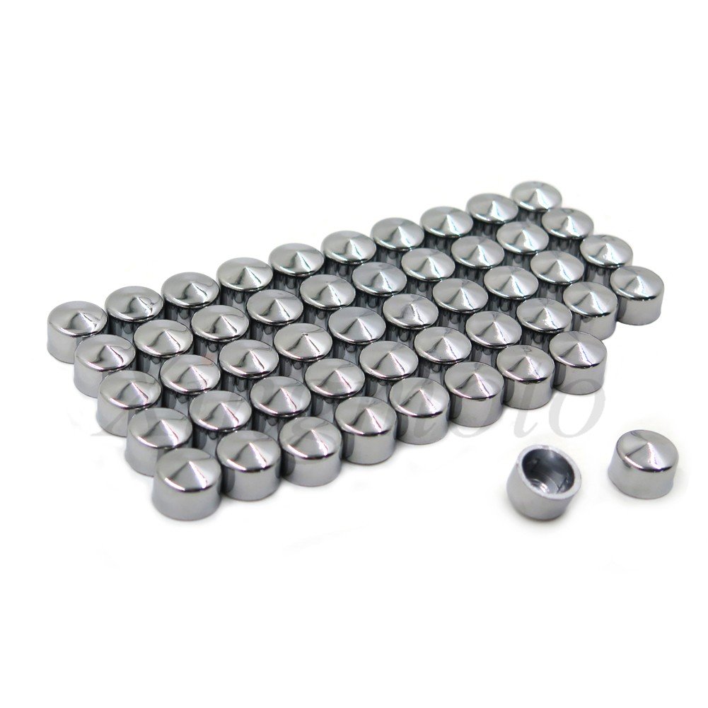 Xingmoto NBX- 50 Piece Chrome Cap Dress Kit for Compatible with 07-17 Harley Touring Engine Trans Primary More