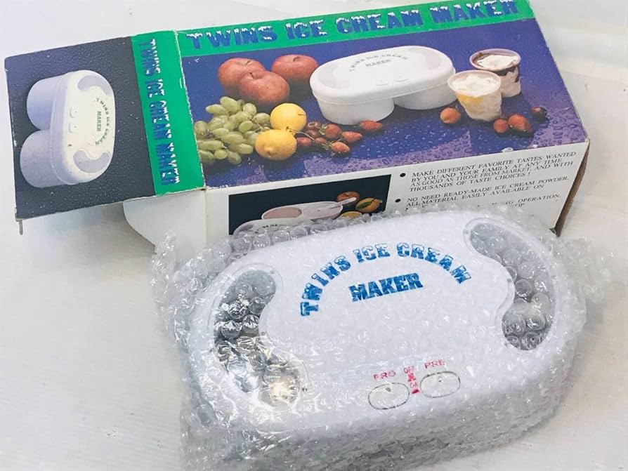 調理器具 TWIN ICE CREAM MAKER Amazon.co.jp: ツイン アイスクリームメーカー TWINS ICE CREAM MAKER